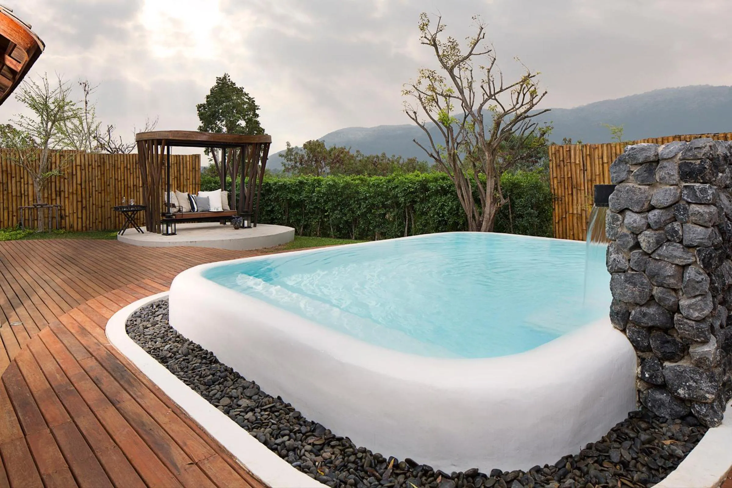 Balcony/Terrace in Boribot Pool Resort