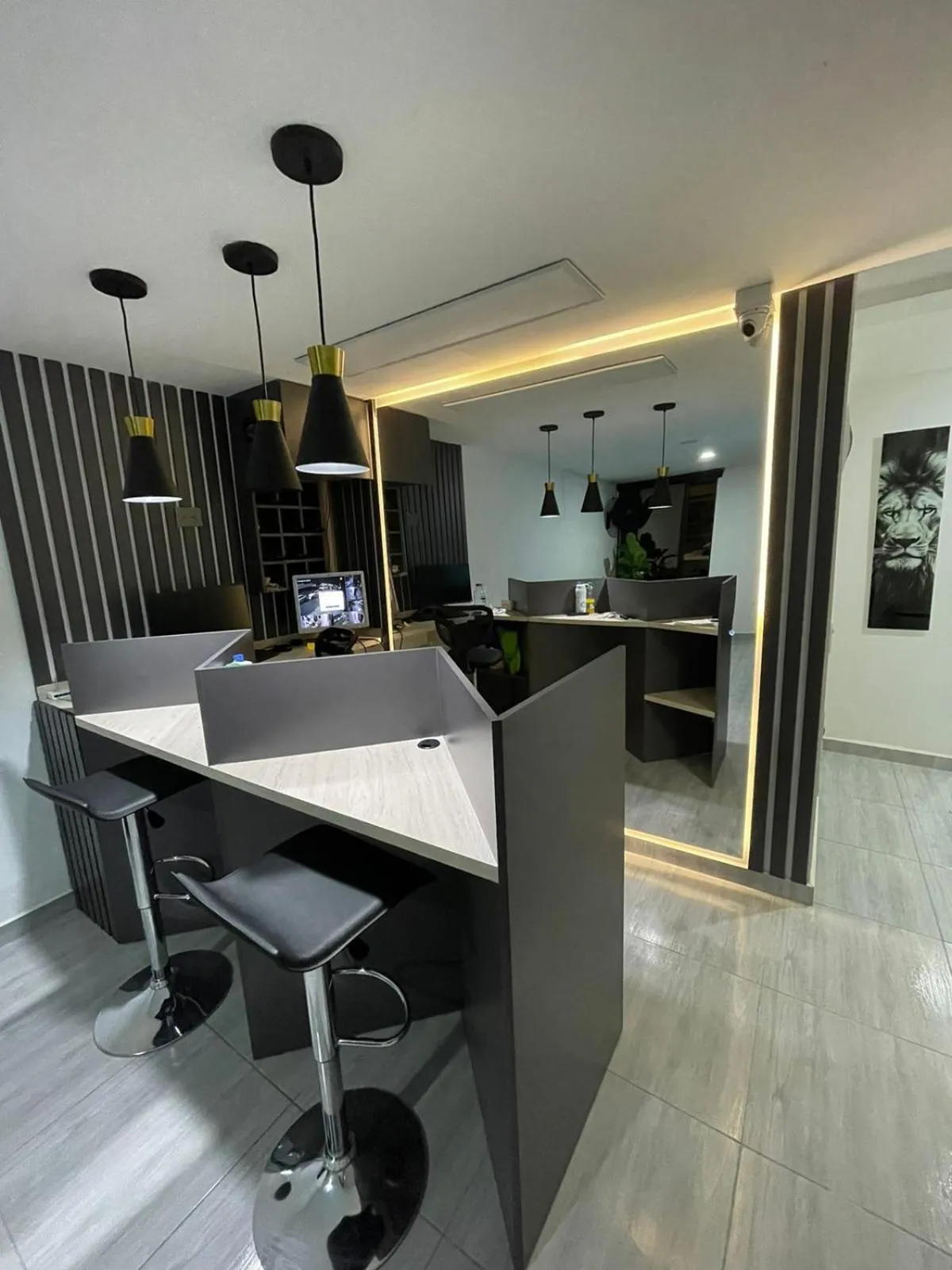 Seating area in Hotel boutique Olaya 54