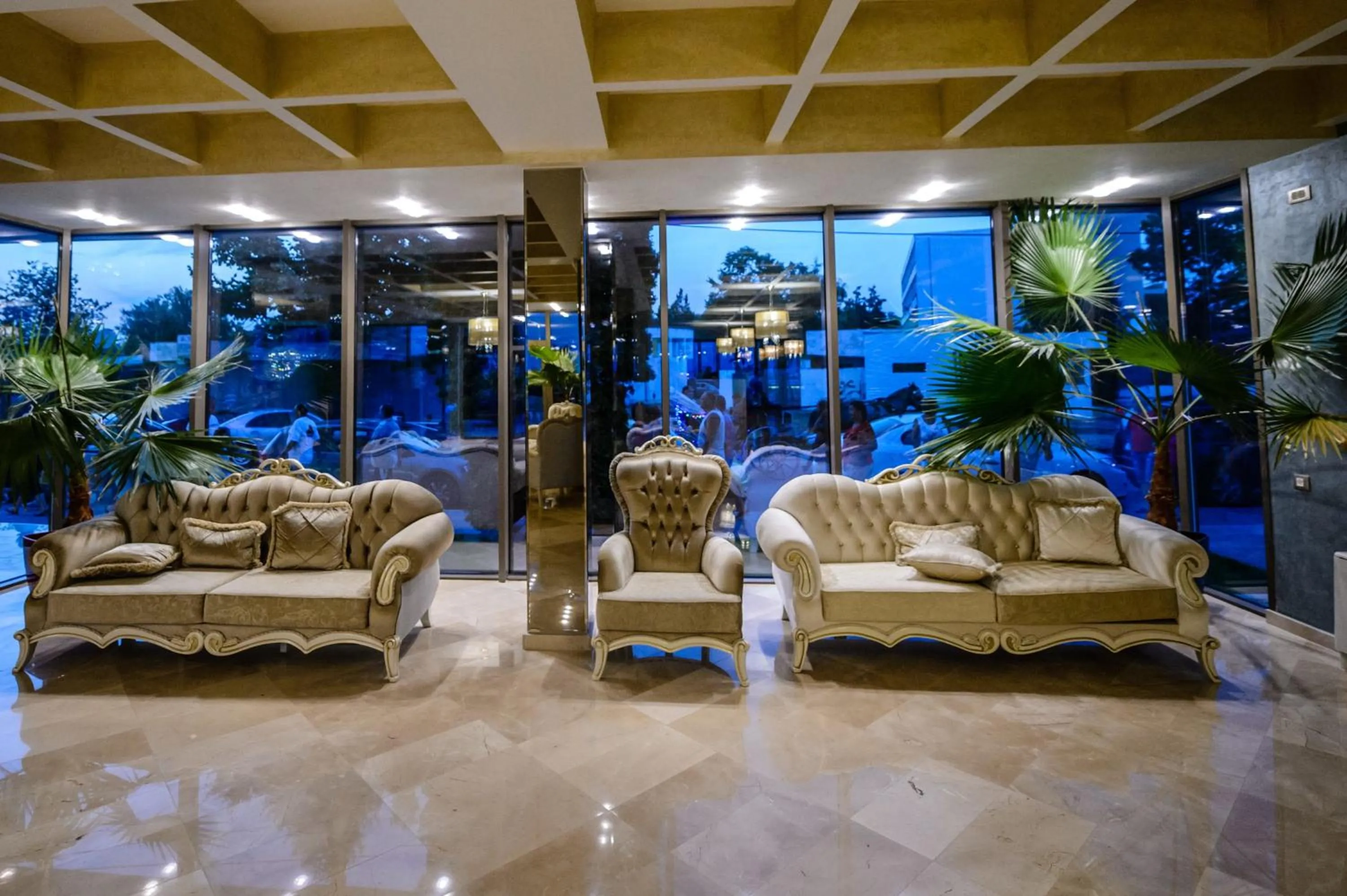 Communal lounge/ TV room in Hotel Turquoise All Inclusive