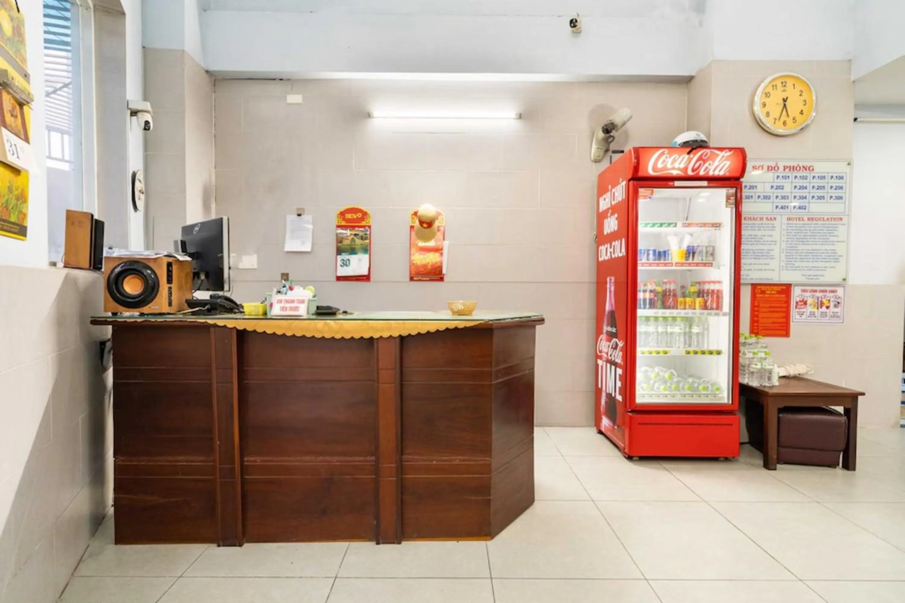 Lobby or reception in Collection O Hai Thanh Ba - Binh Thanh District