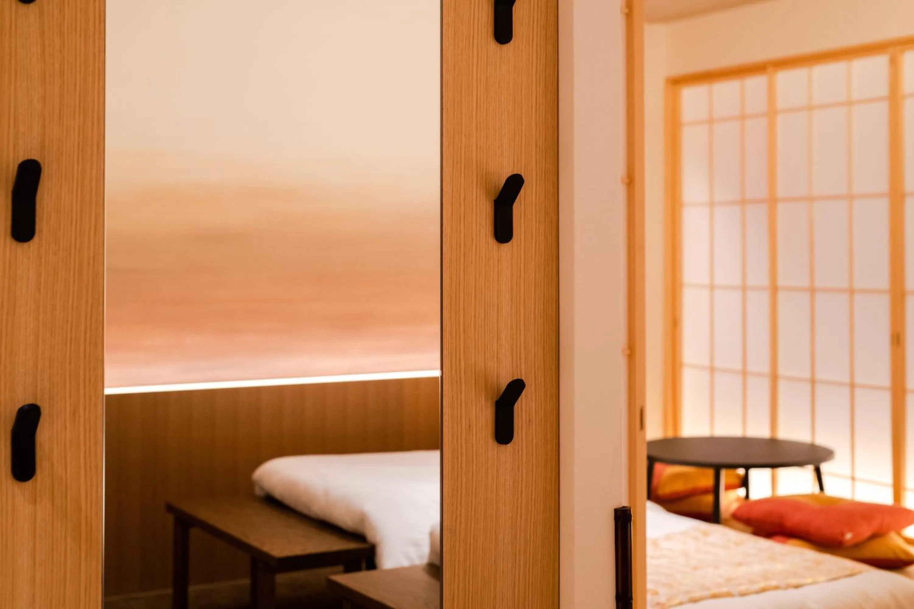Bed in GuestHouse MIYABI Premium