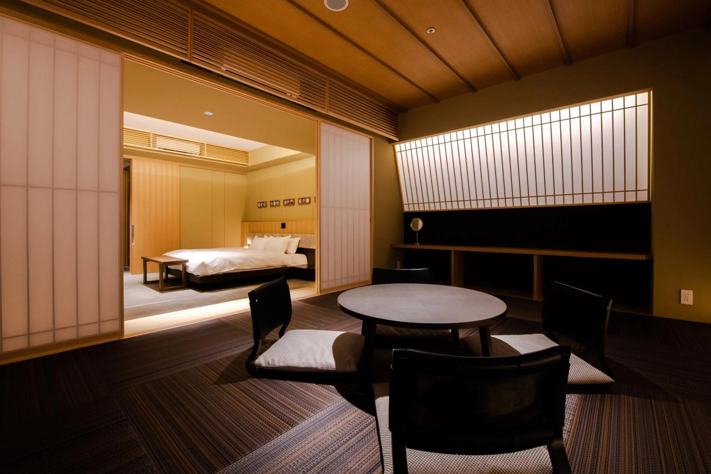 Bed in GuestHouse MIYABI Premium