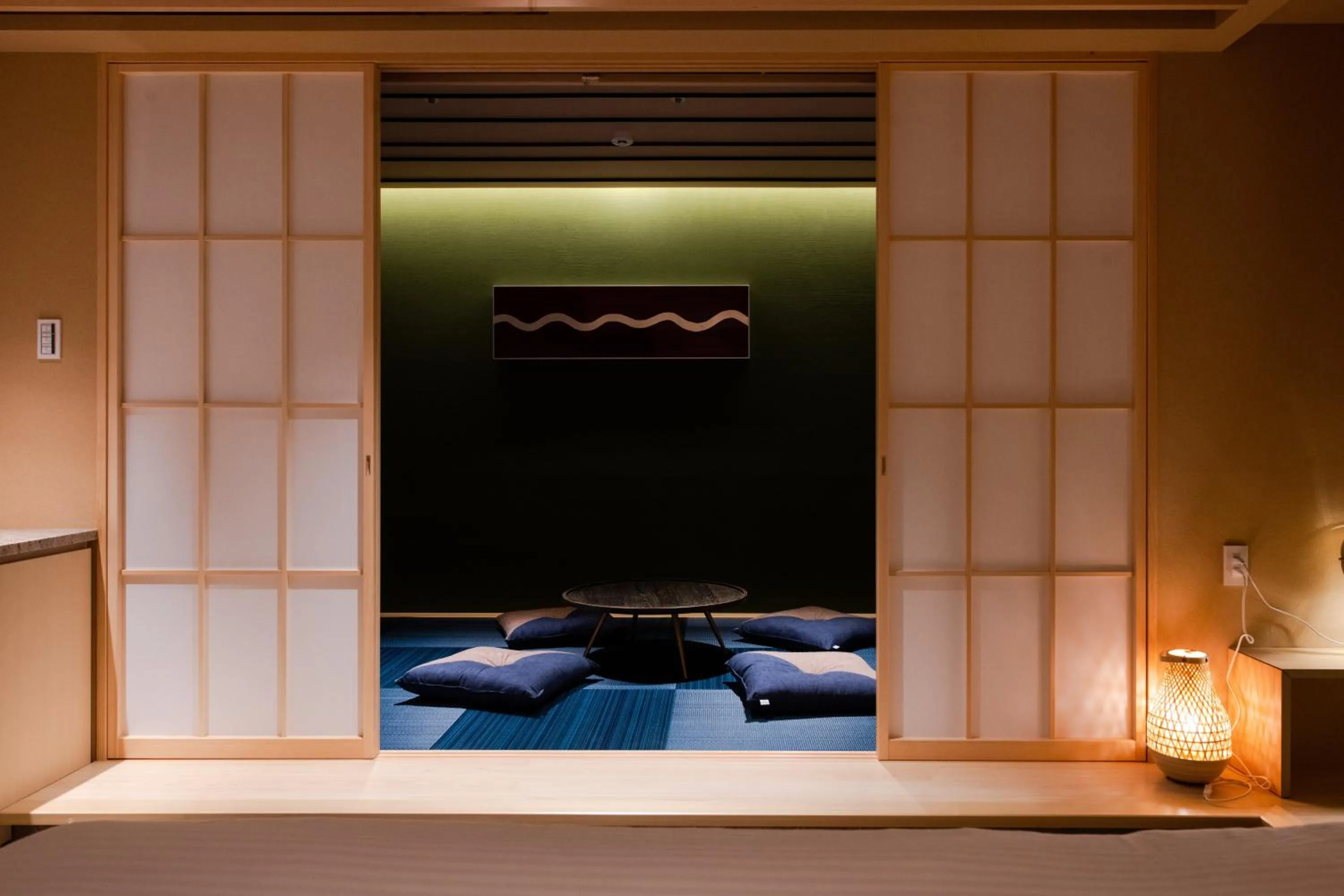Bed in GuestHouse MIYABI Premium