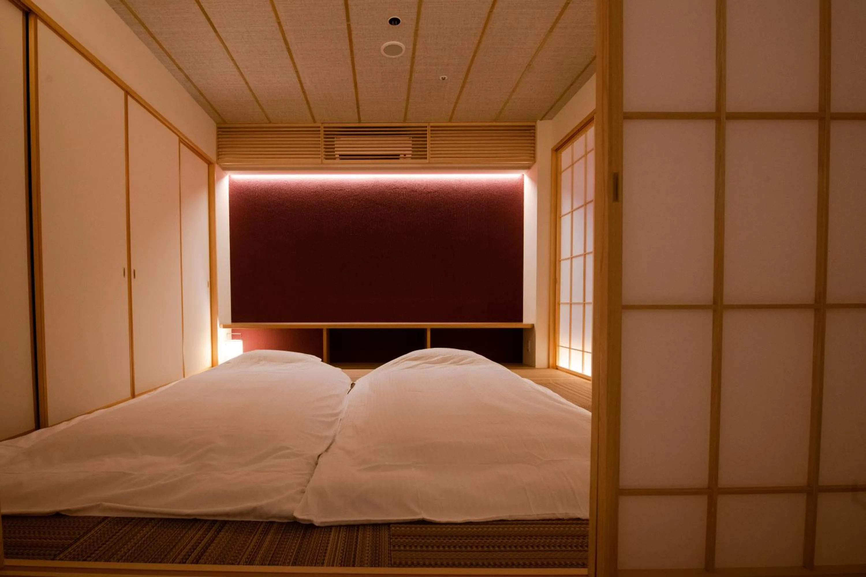 Bed in GuestHouse MIYABI Premium