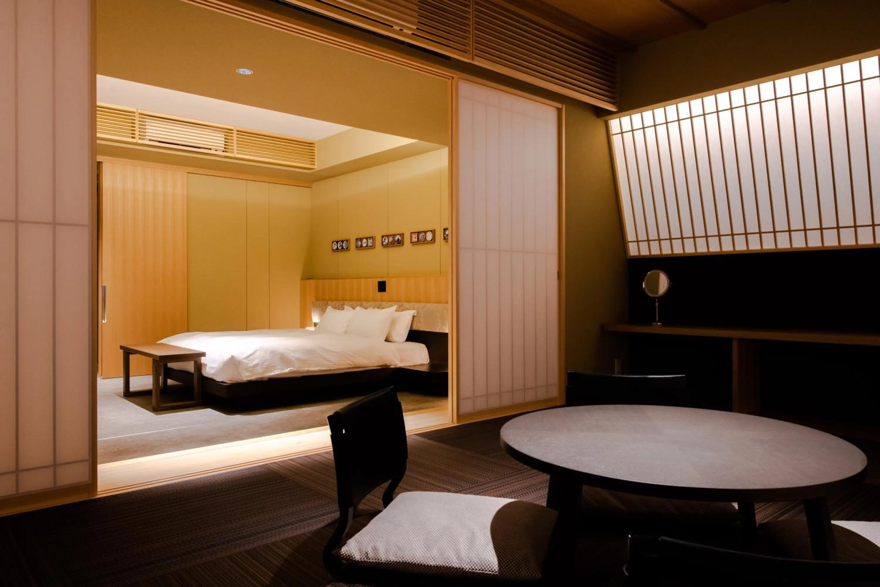 Bed in GuestHouse MIYABI Premium