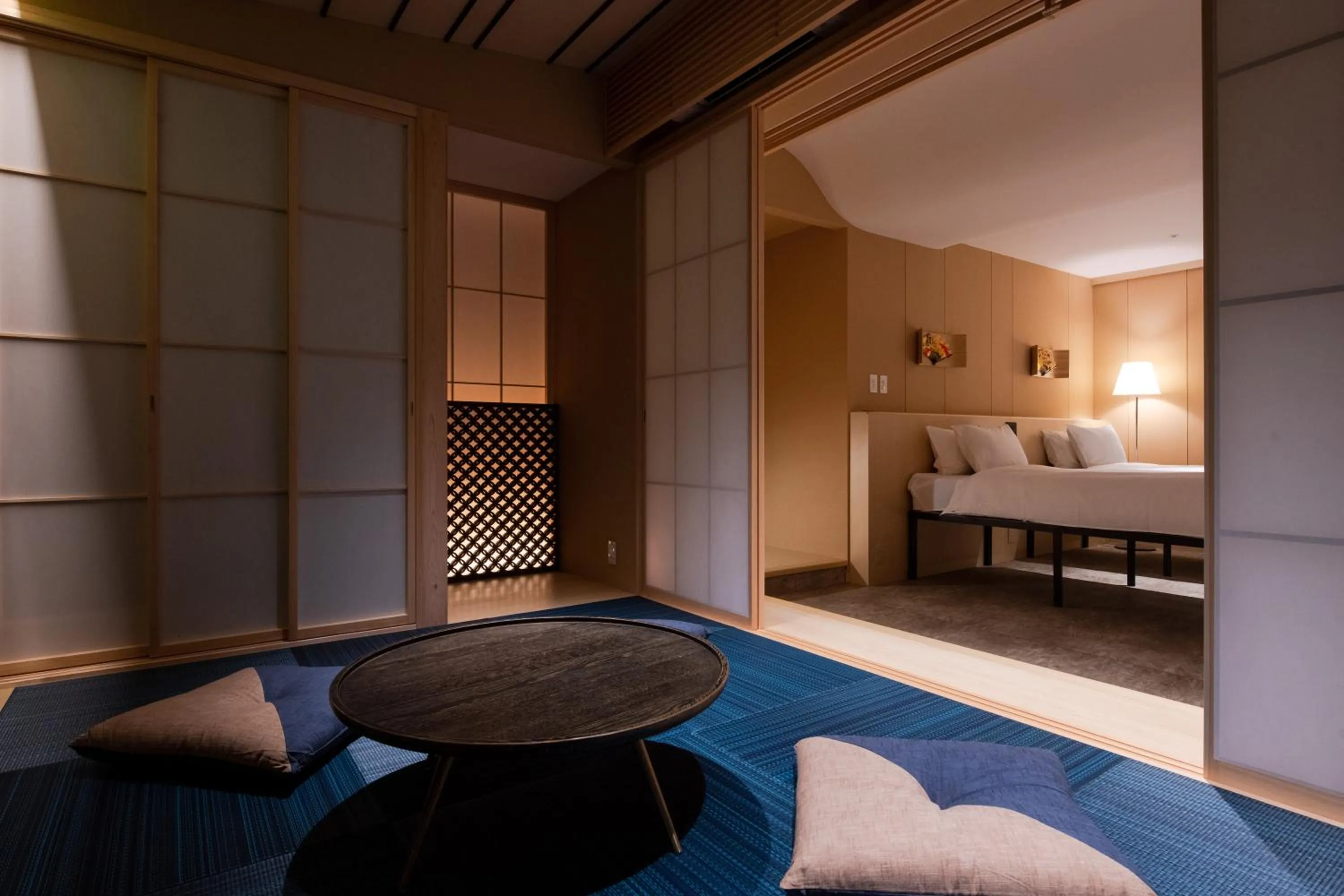 Bed in GuestHouse MIYABI Premium