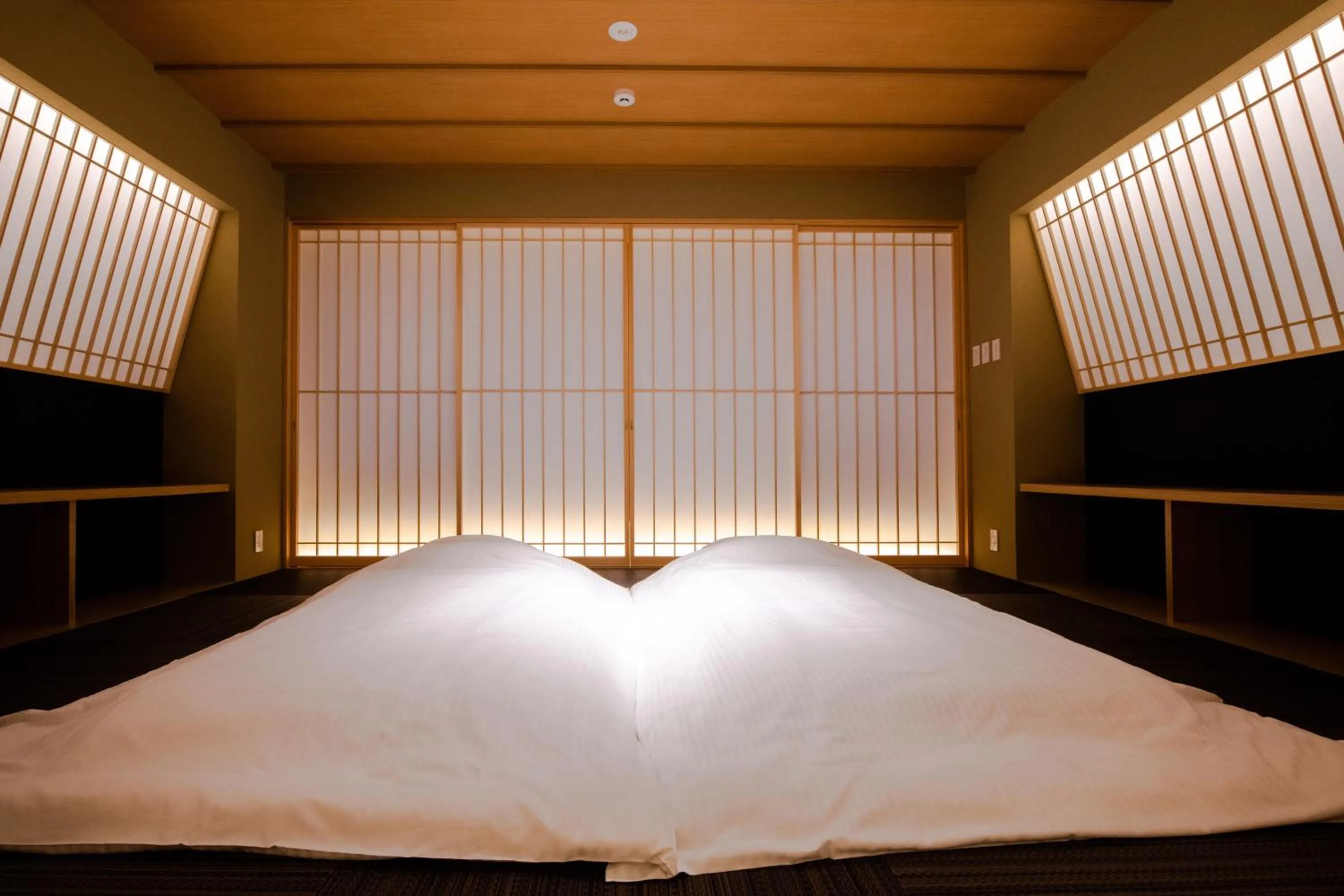 Bed in GuestHouse MIYABI Premium