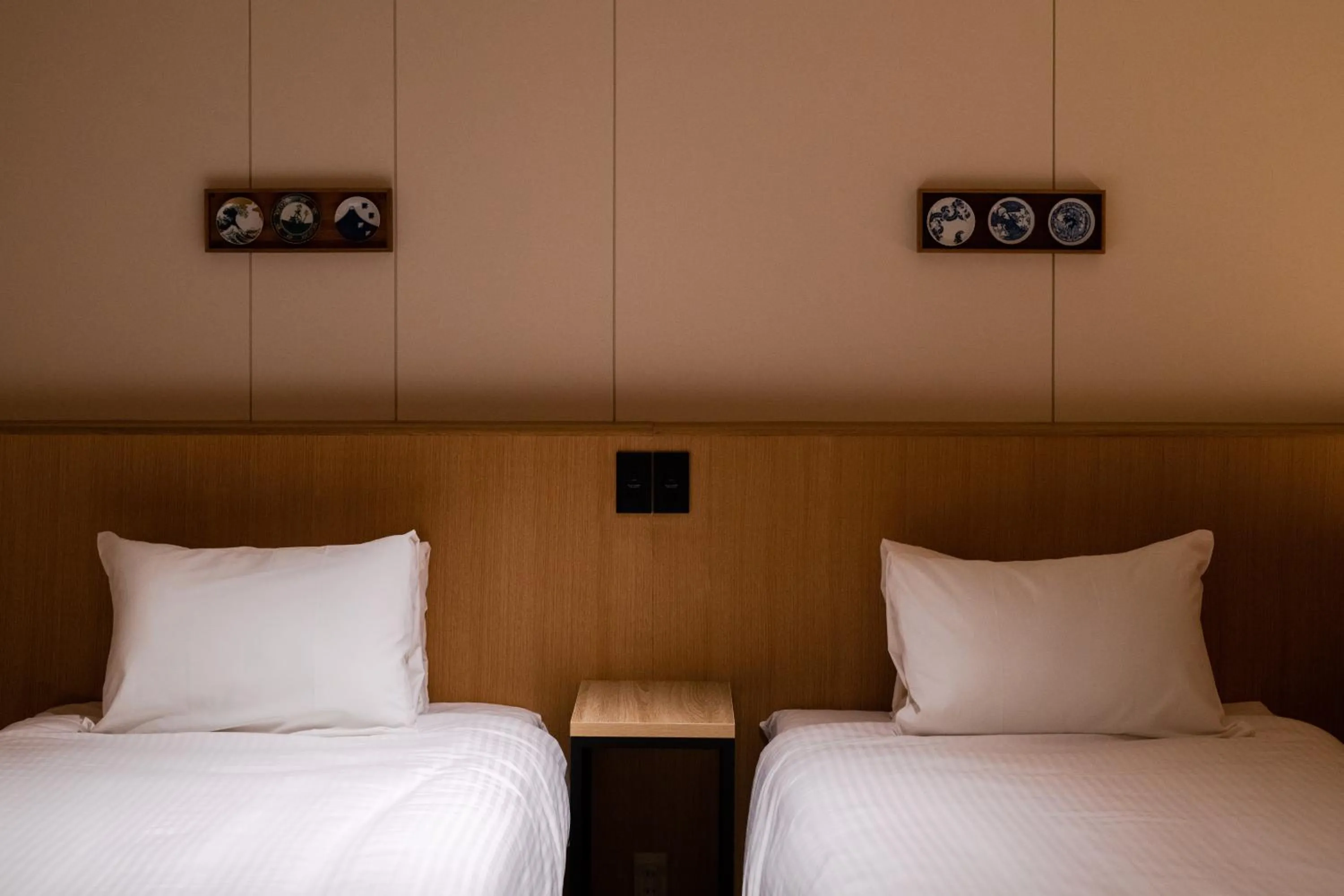 Bed in GuestHouse MIYABI Premium