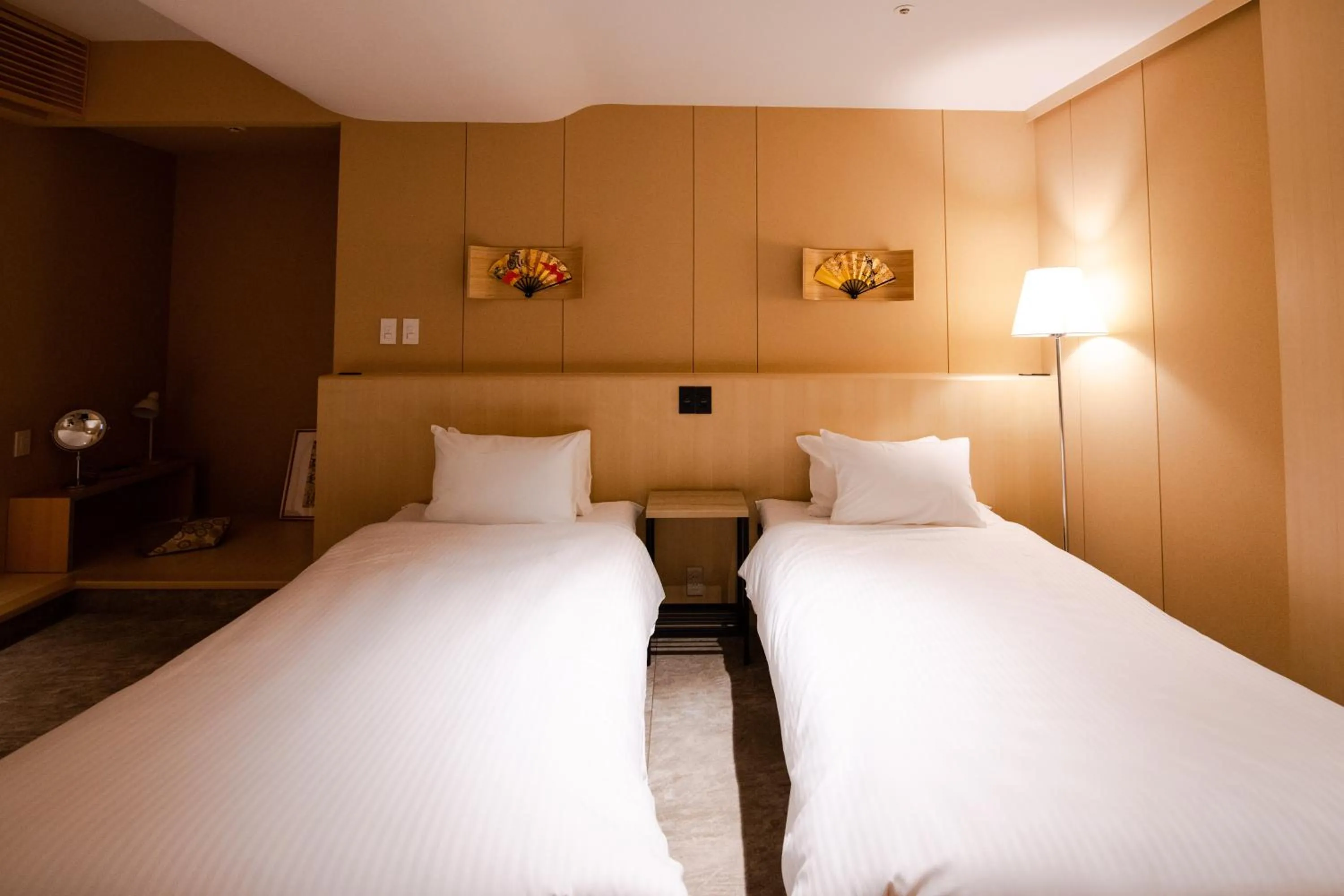 Bed in GuestHouse MIYABI Premium