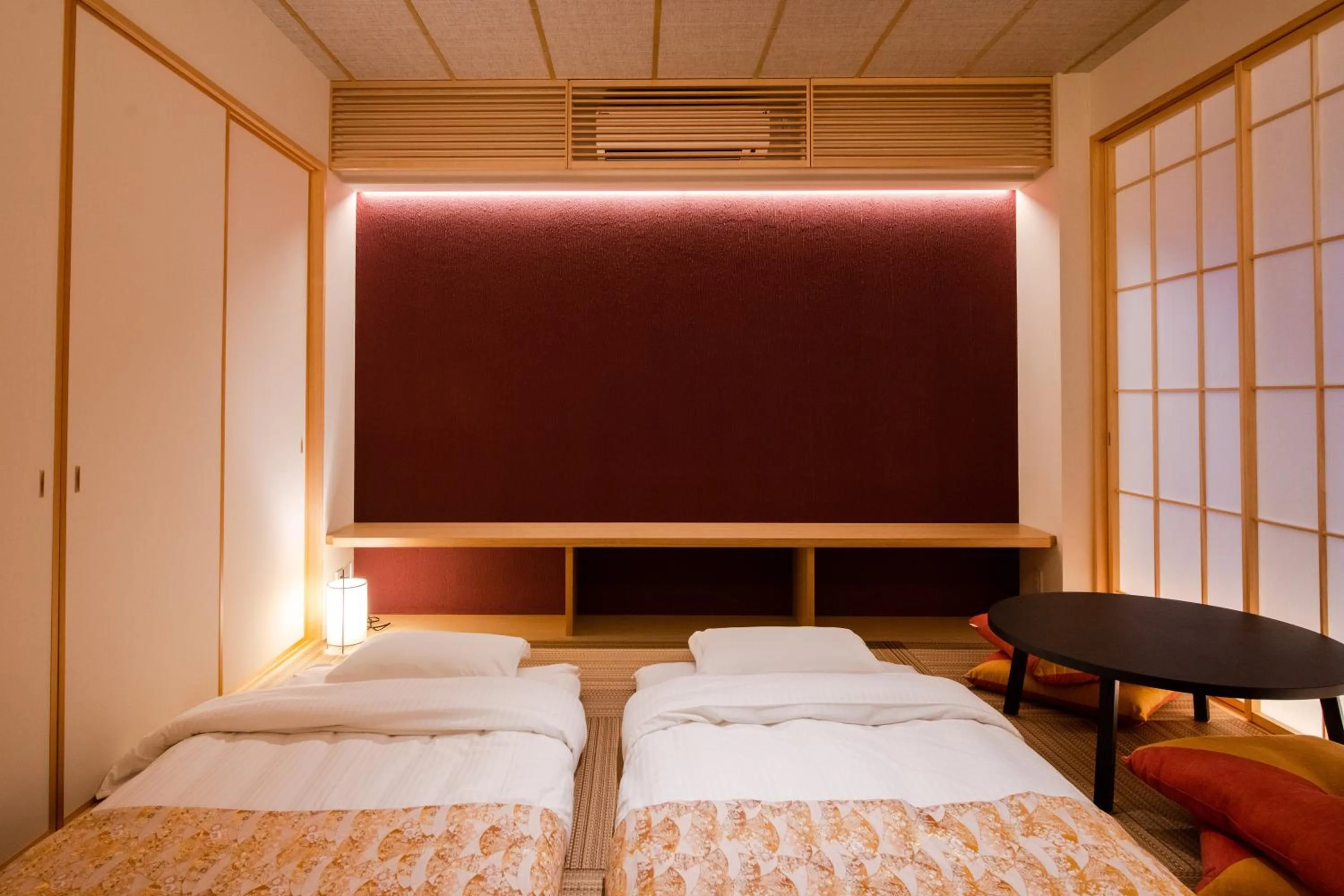 Bed in GuestHouse MIYABI Premium
