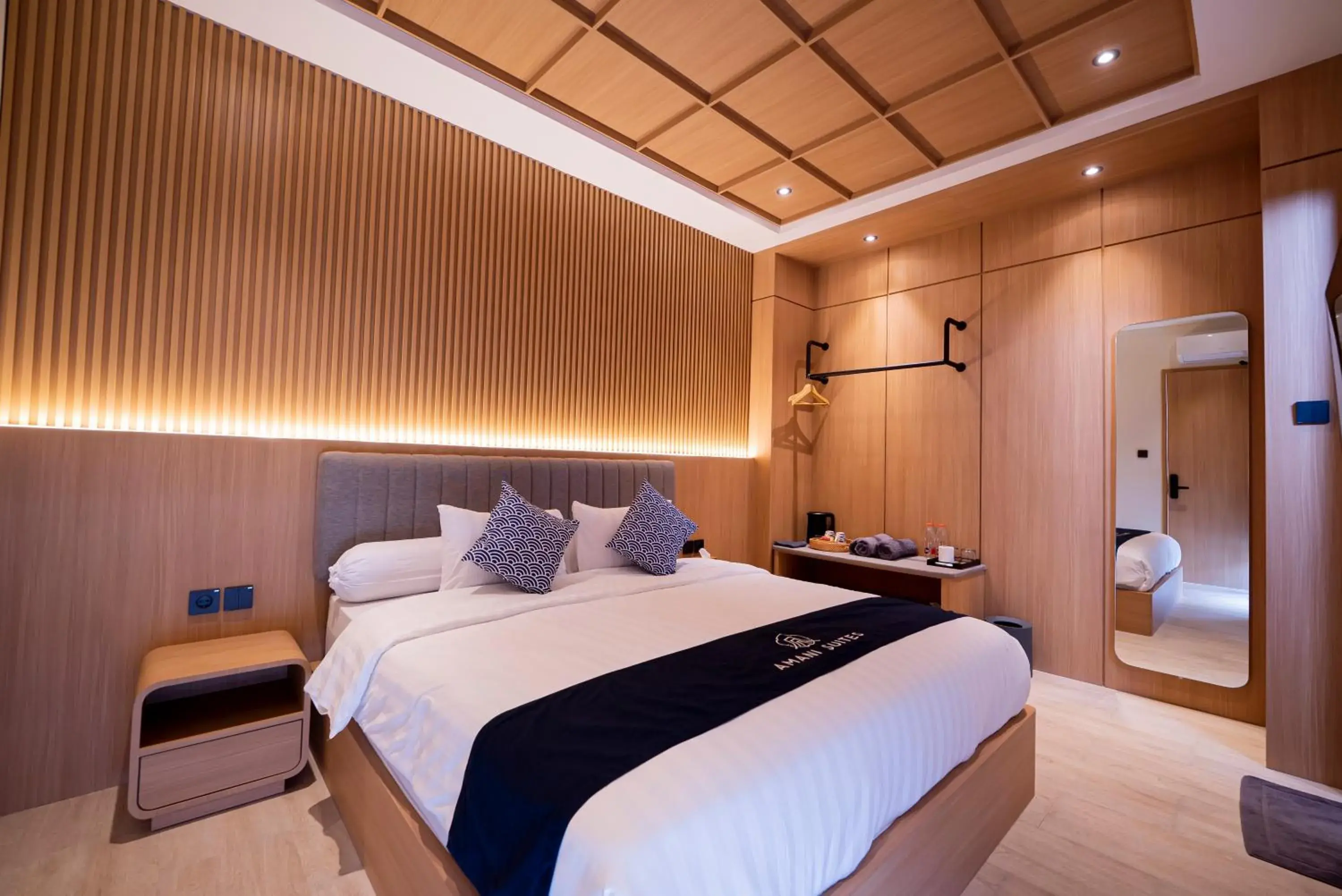 Deluxe Room (2 Adults + 1 Child) in Amani Suites Yogyakarta Deluxe Room (2 Adults + 1 Child) in Amani Suites Yogyakarta