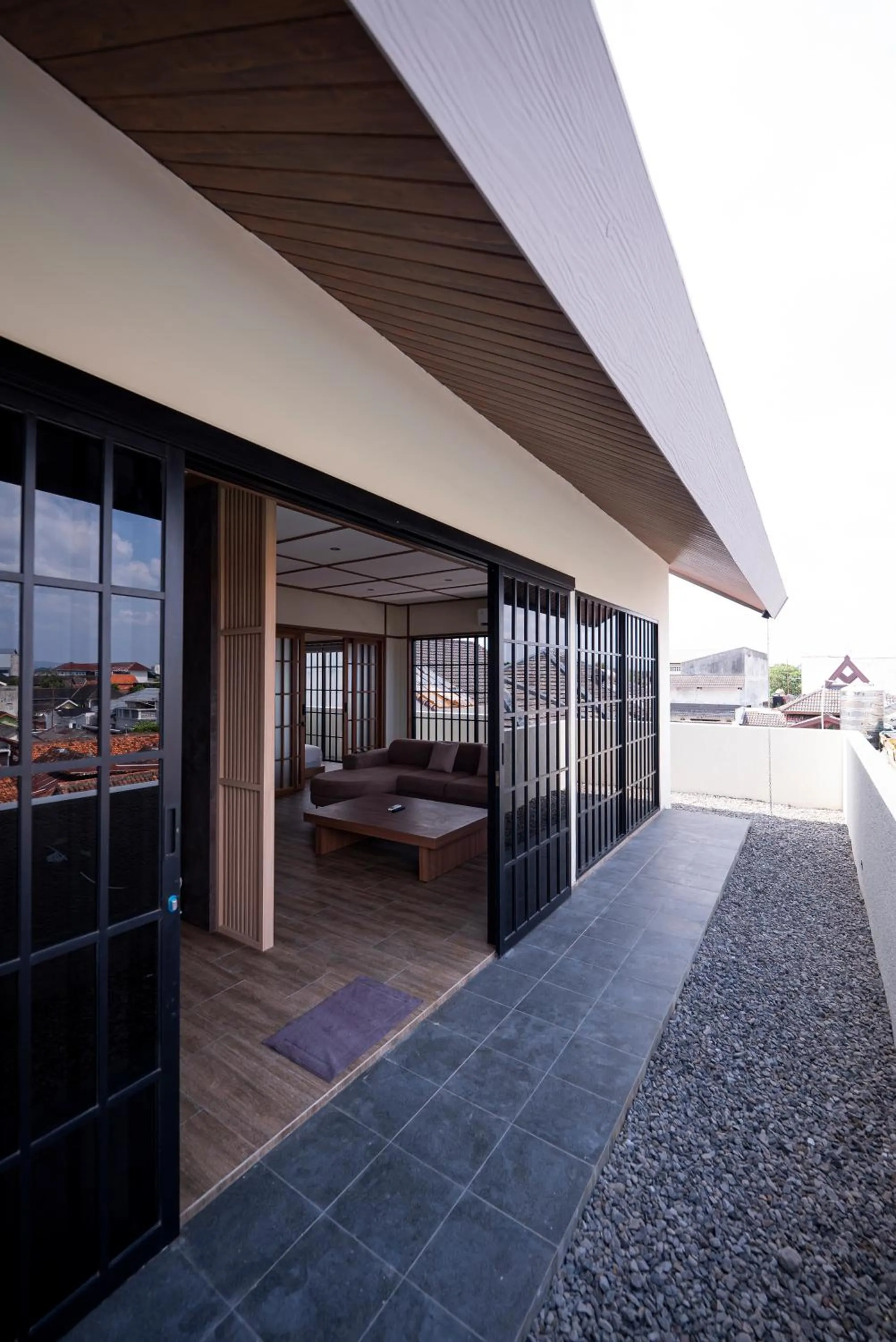 Bed in Amani Suites Yogyakarta