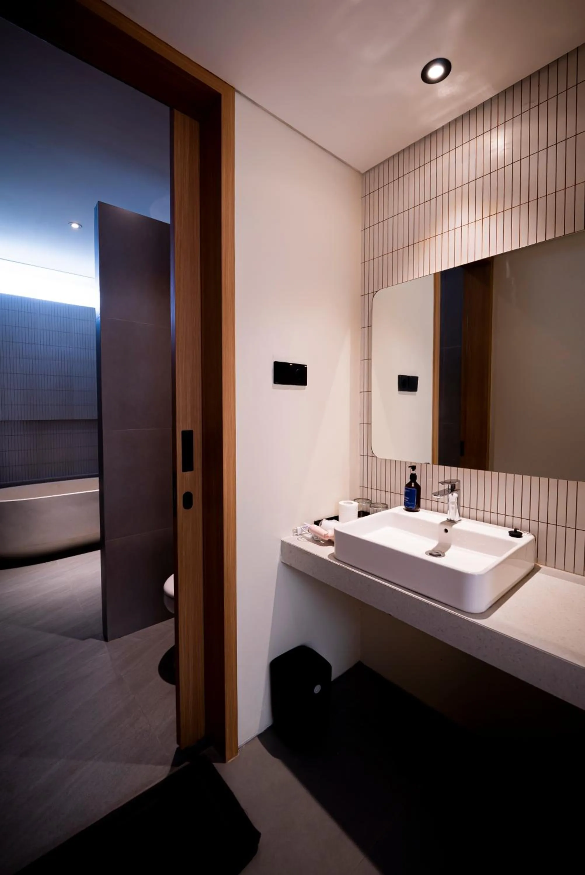 Bed in Amani Suites Yogyakarta