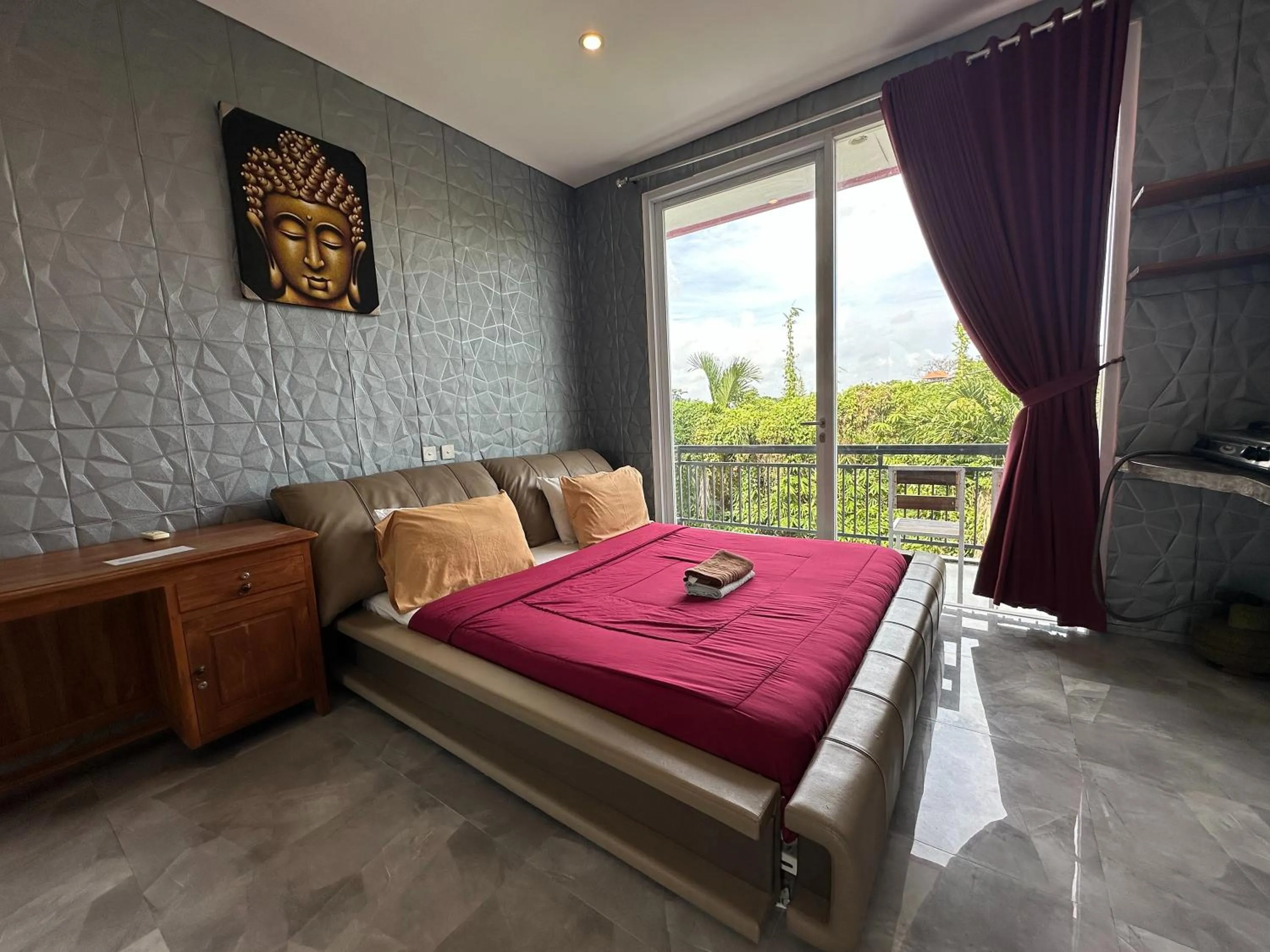 Bed in Sky Apartments and Suites