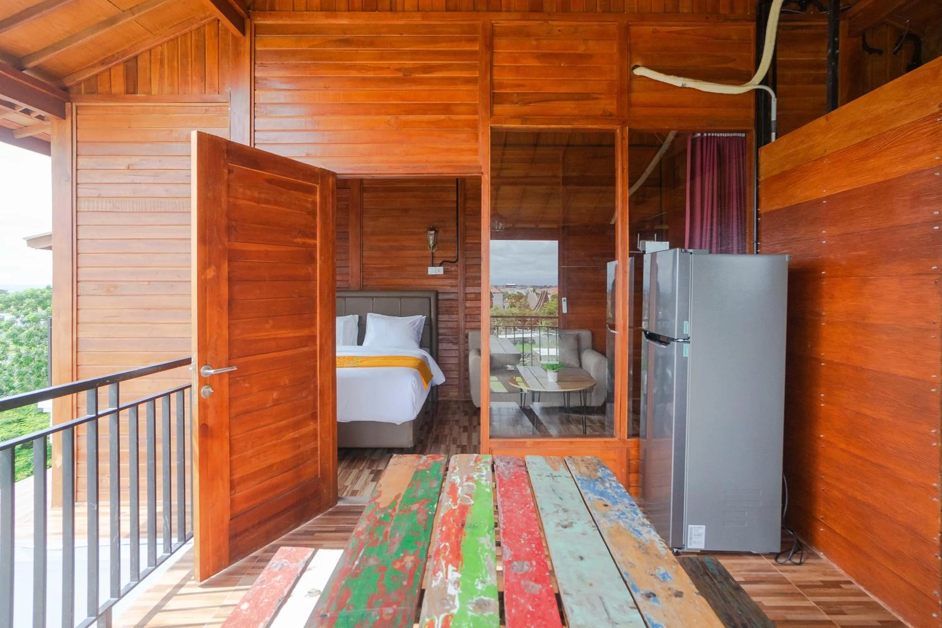 Bed in Sky Apartments and Suites