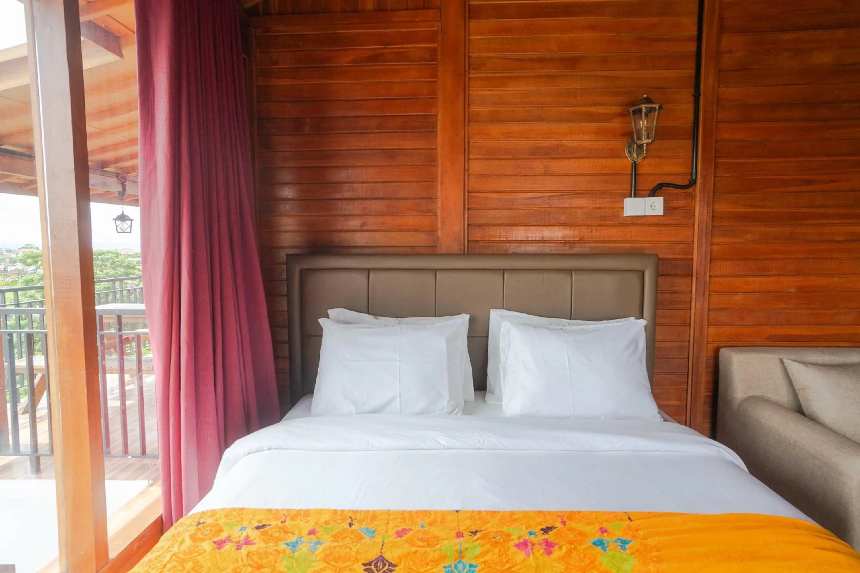 Bed in Sky Apartments and Suites