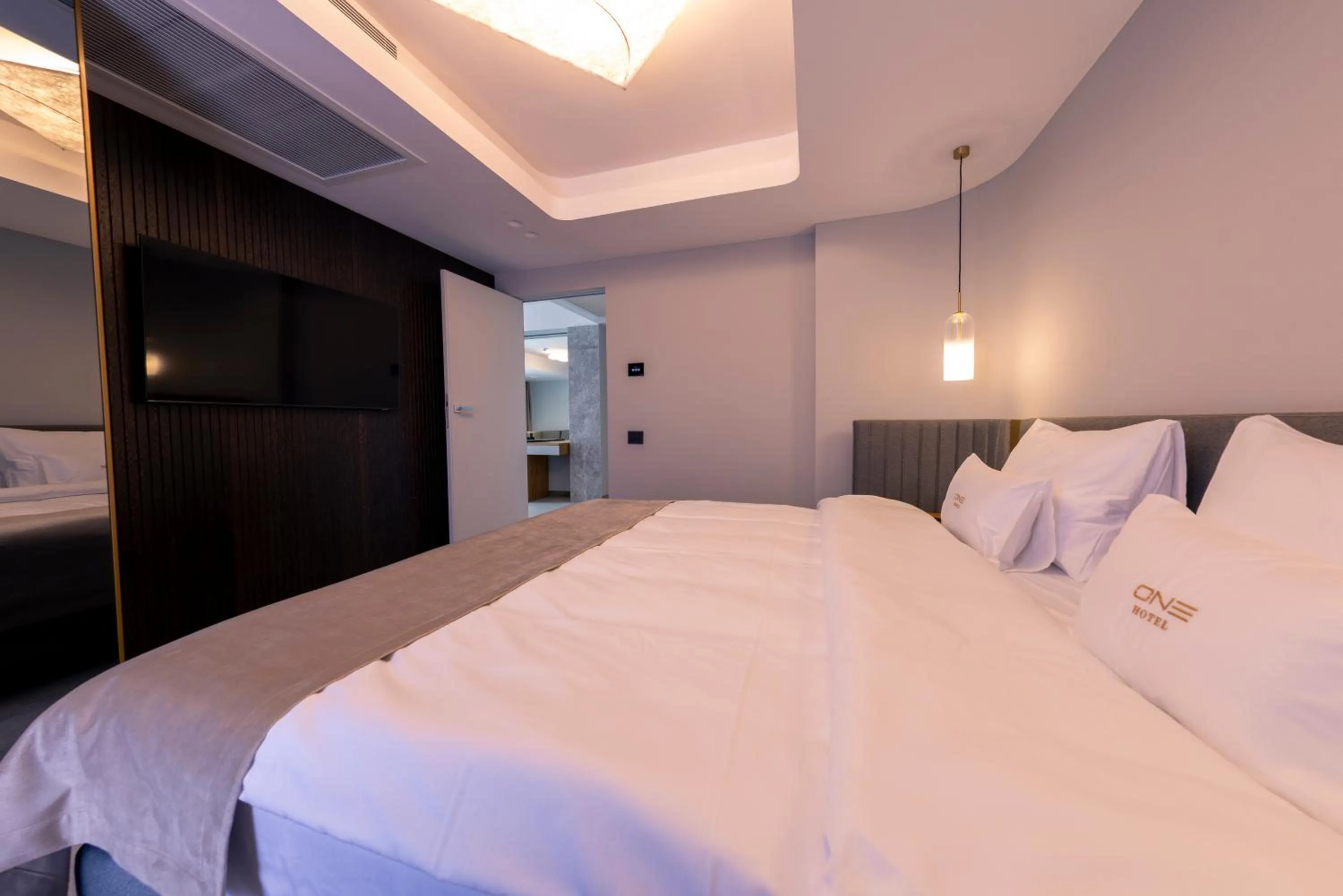 Bed in ONE Hotel