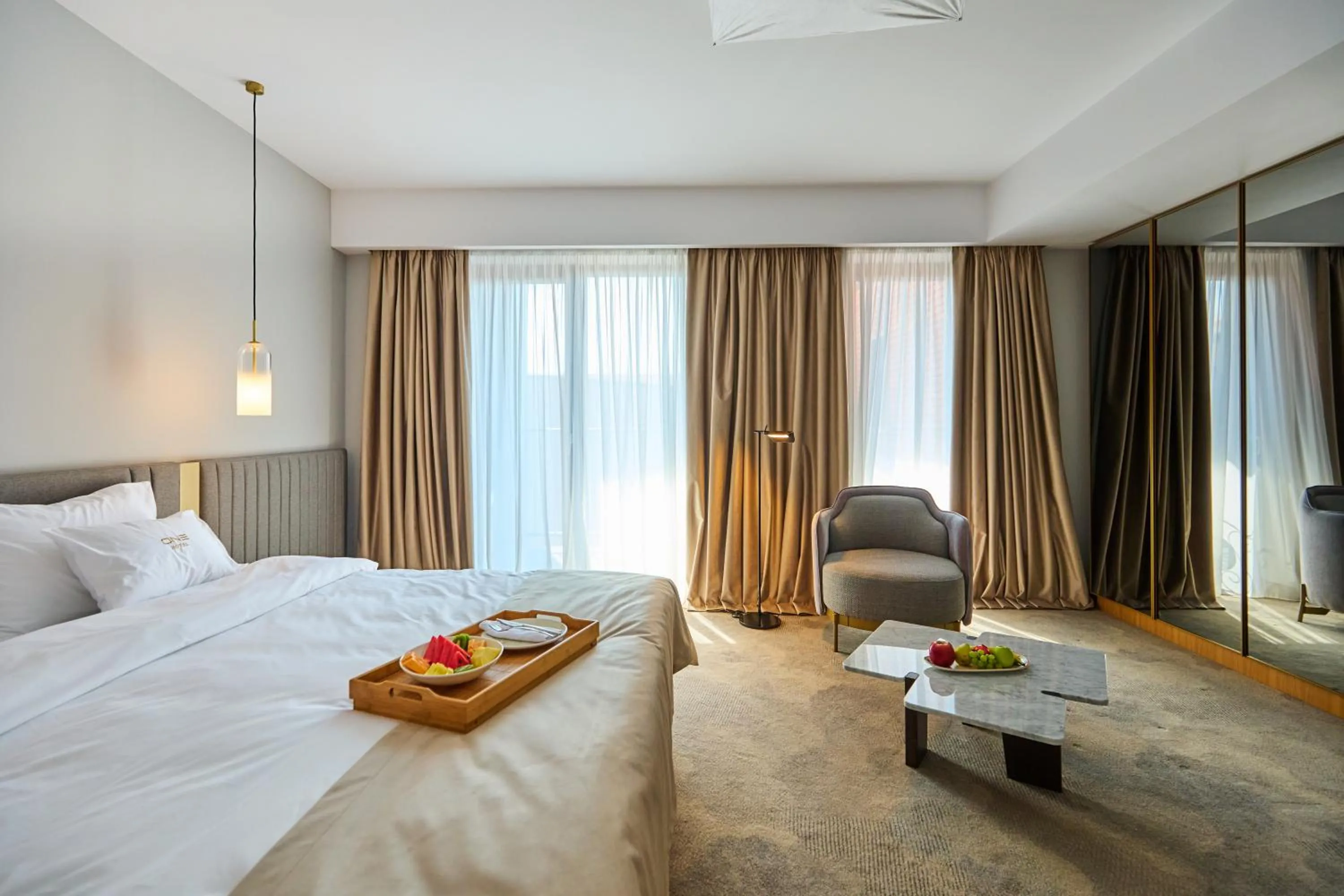 Bed in ONE Hotel