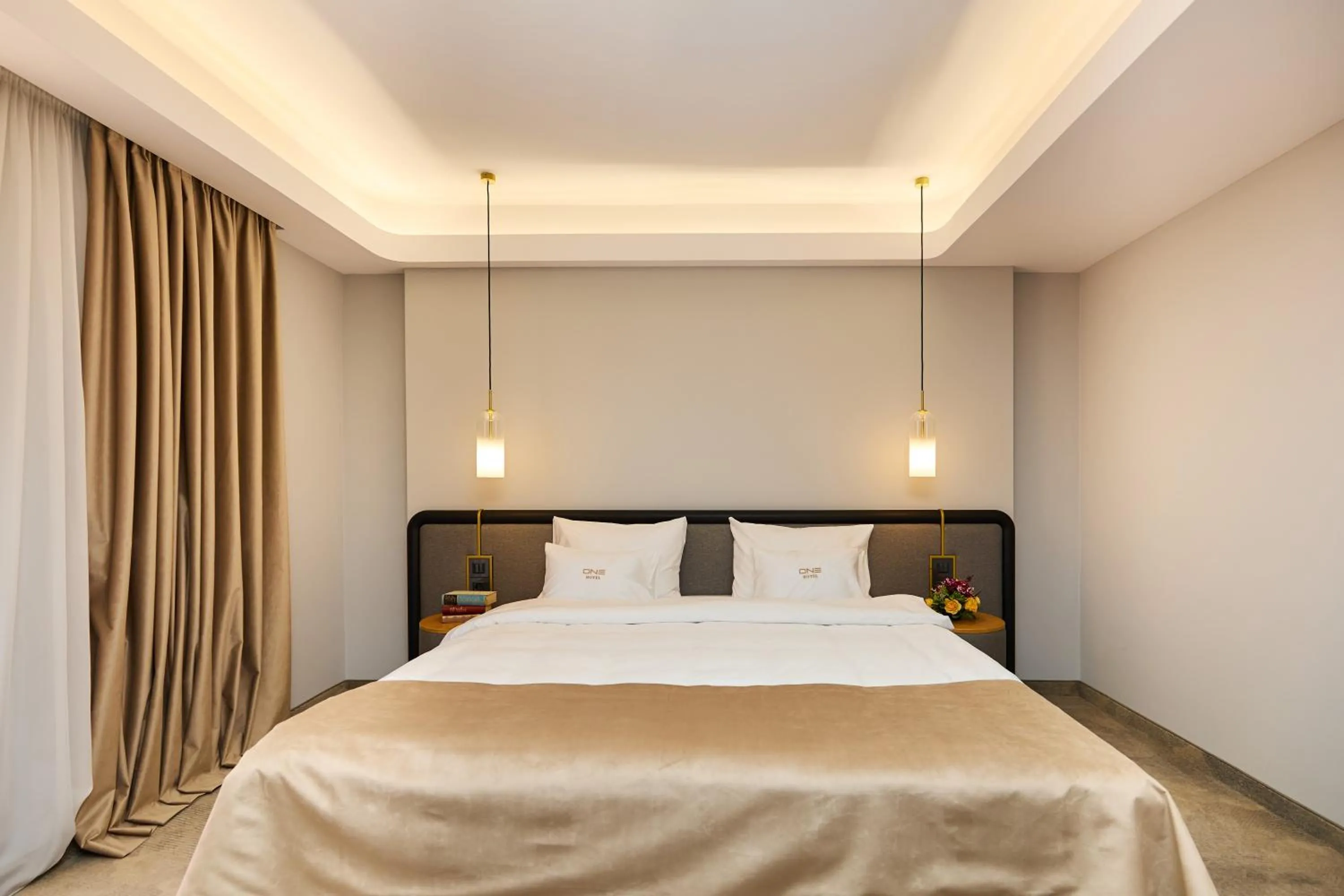 Bed in ONE Hotel