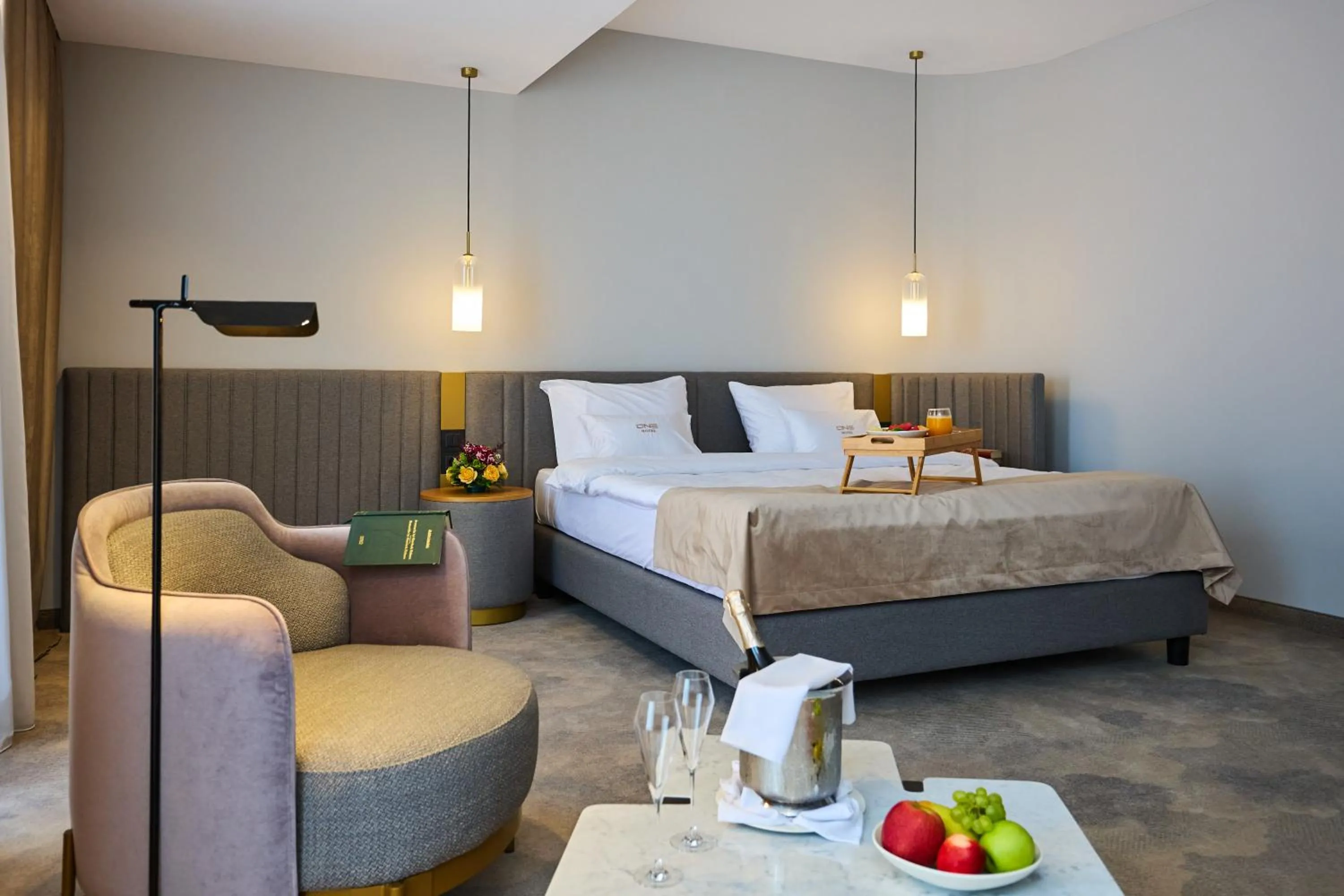 Bed in ONE Hotel