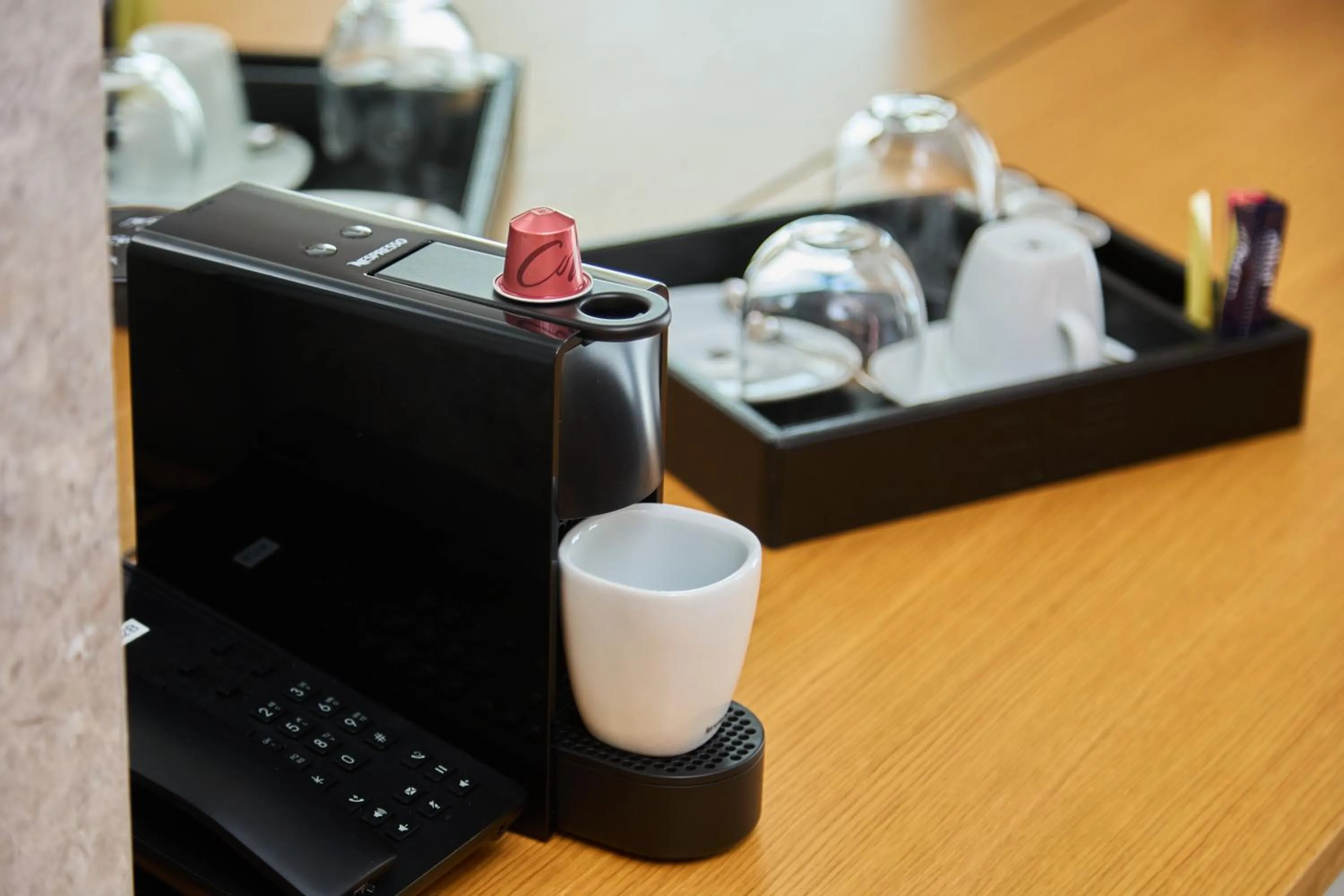 Coffee/tea facilities in ONE Hotel