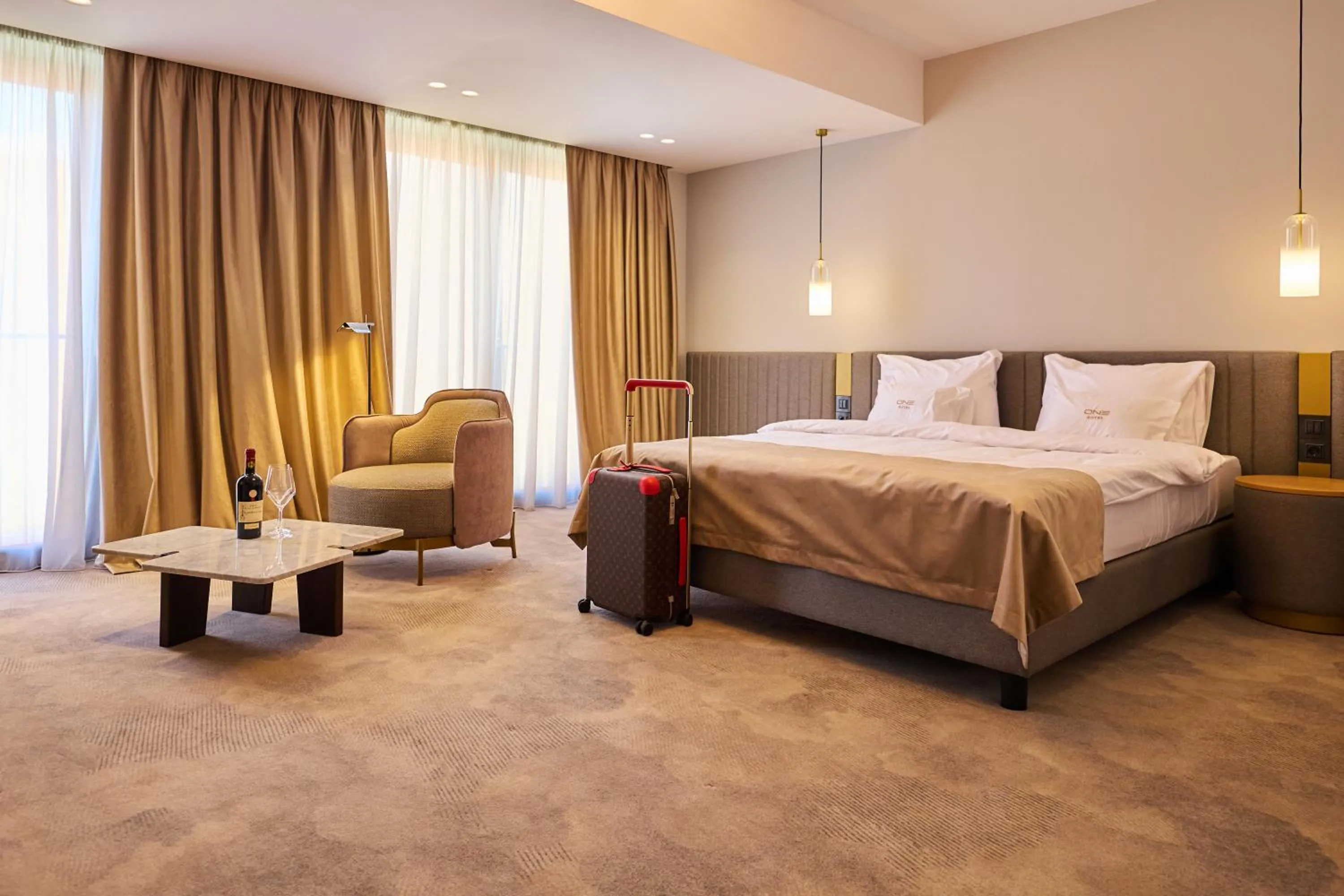 Bed in ONE Hotel