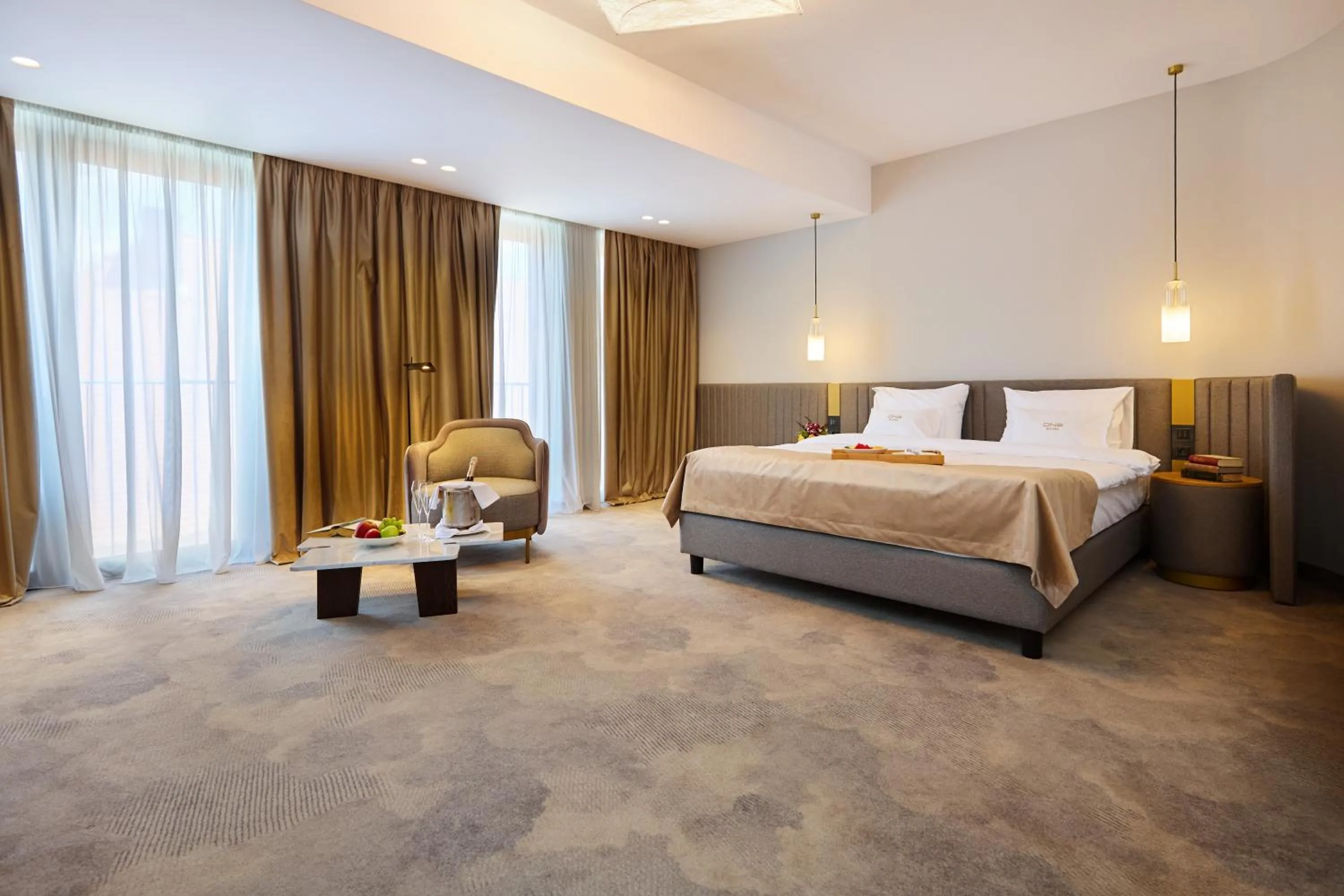 Bed in ONE Hotel