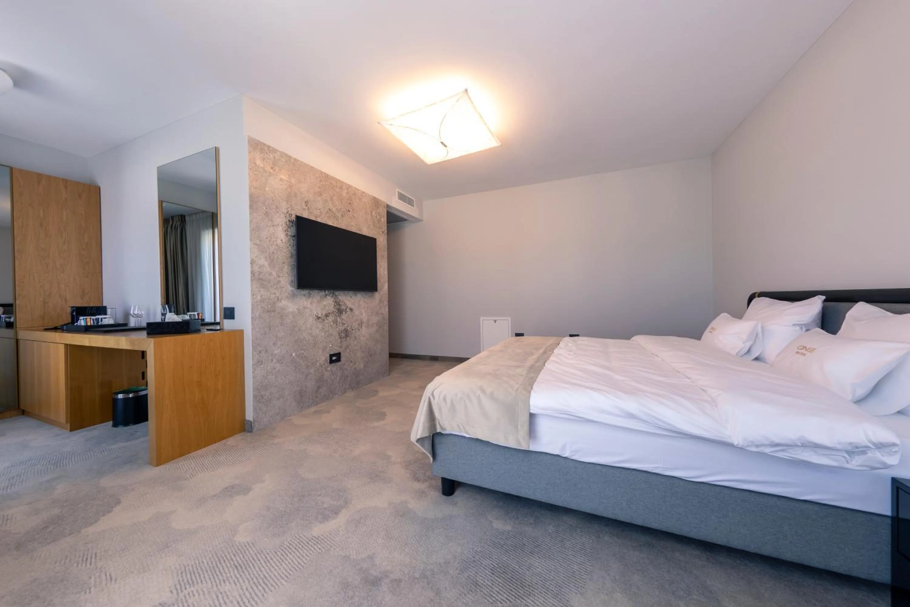 Bed in ONE Hotel