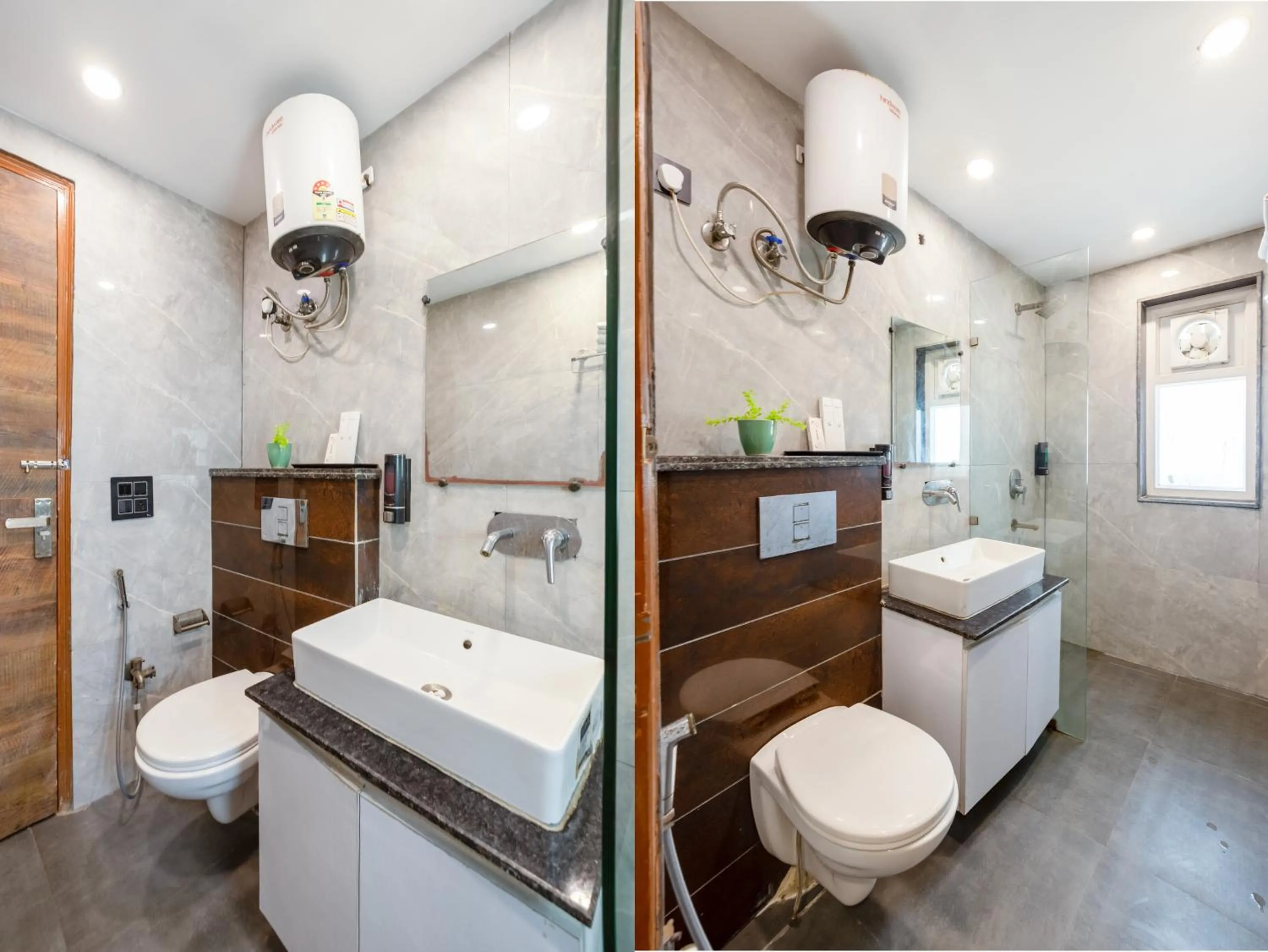 Bathroom in The Metro Stay by ASPL