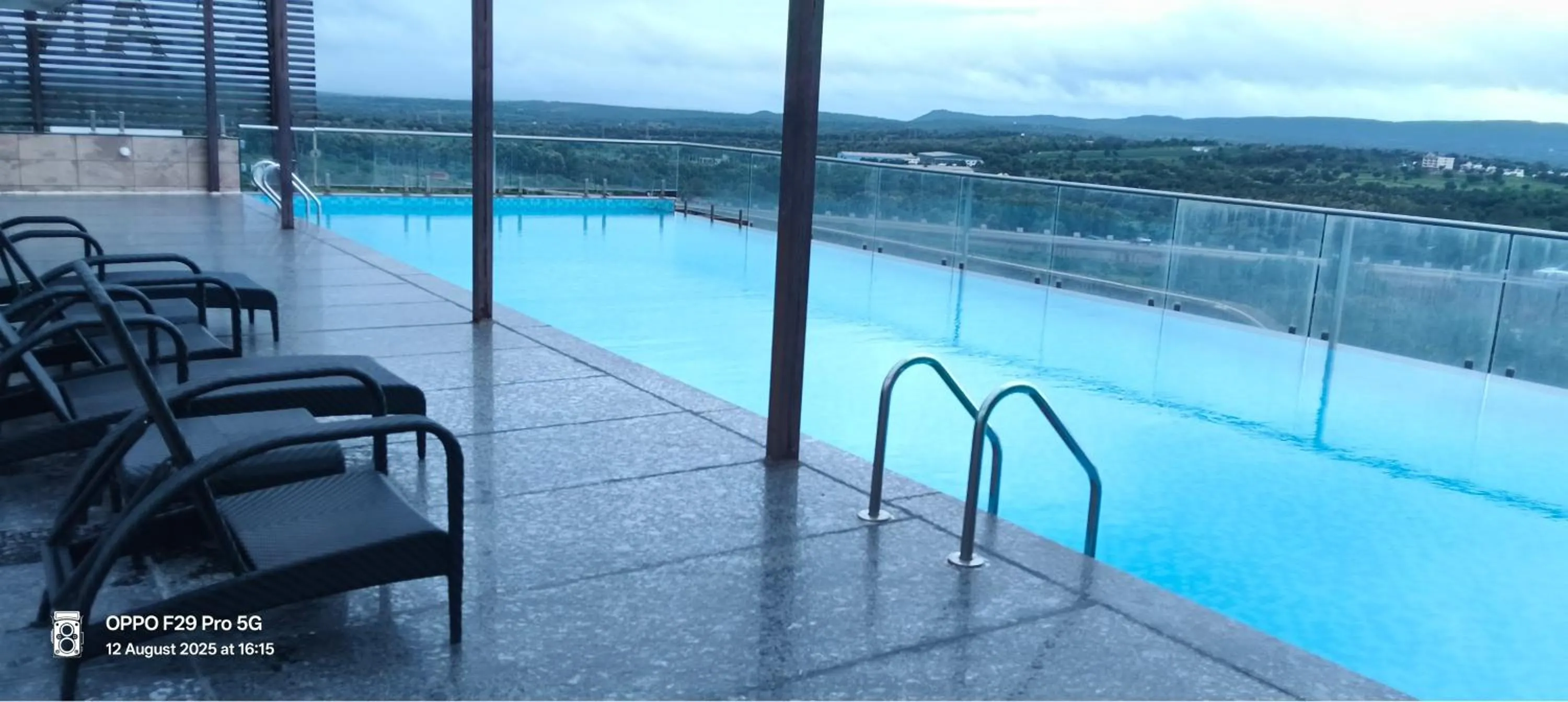 Swimming pool in Royal Ritis Hubballi