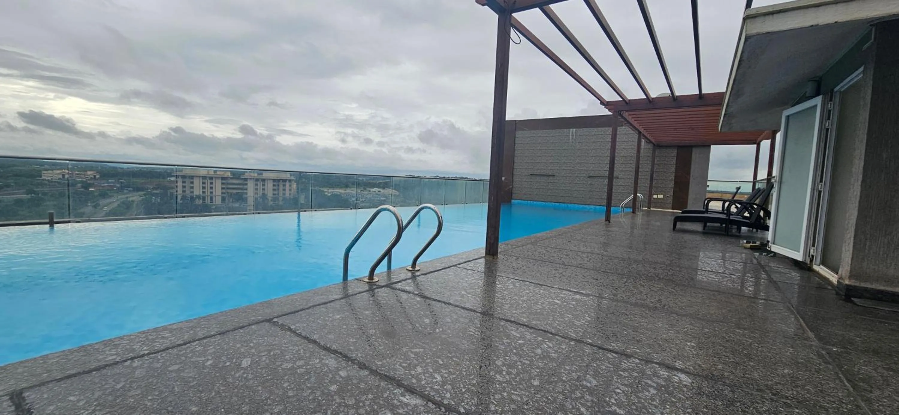 Swimming pool in Royal Ritis Hubballi