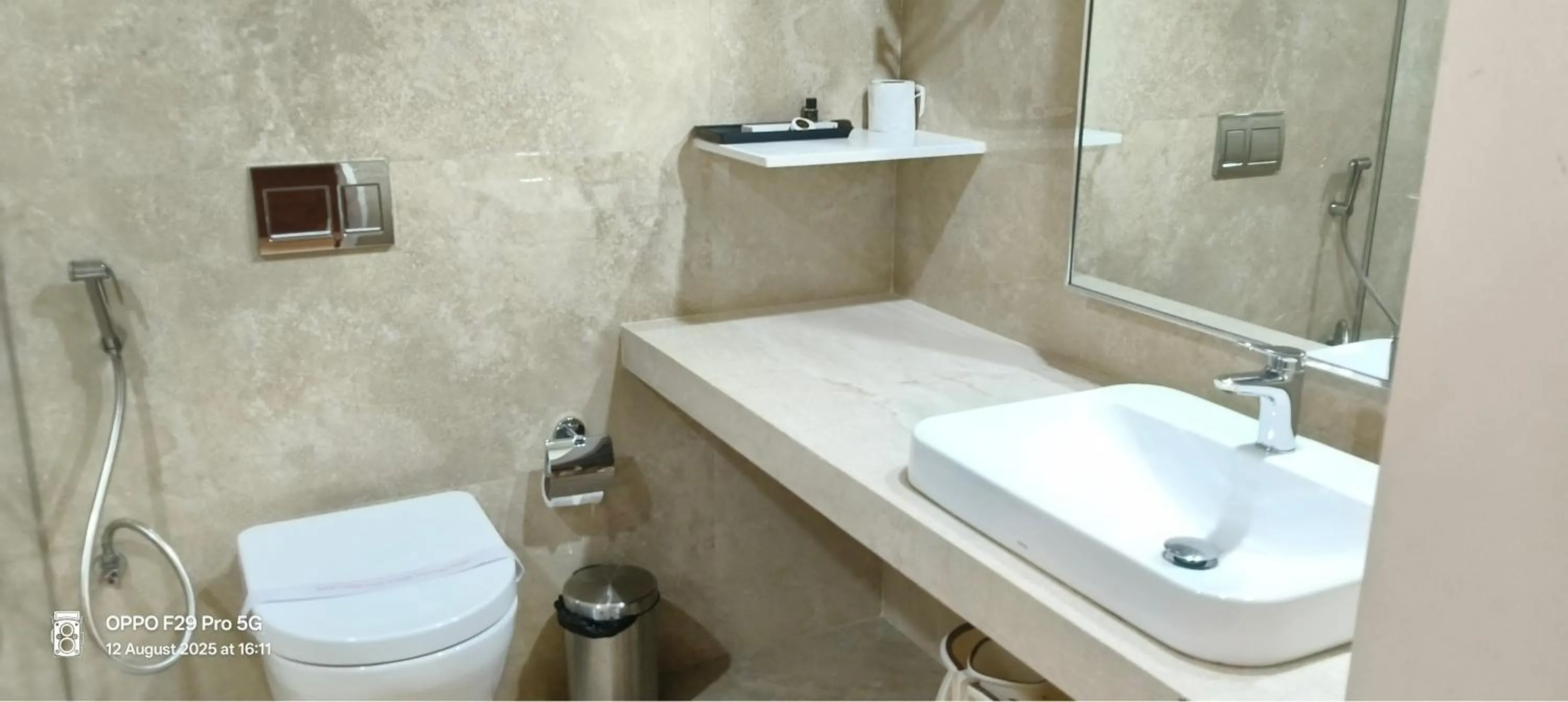Toilet in Royal Ritis Hubballi