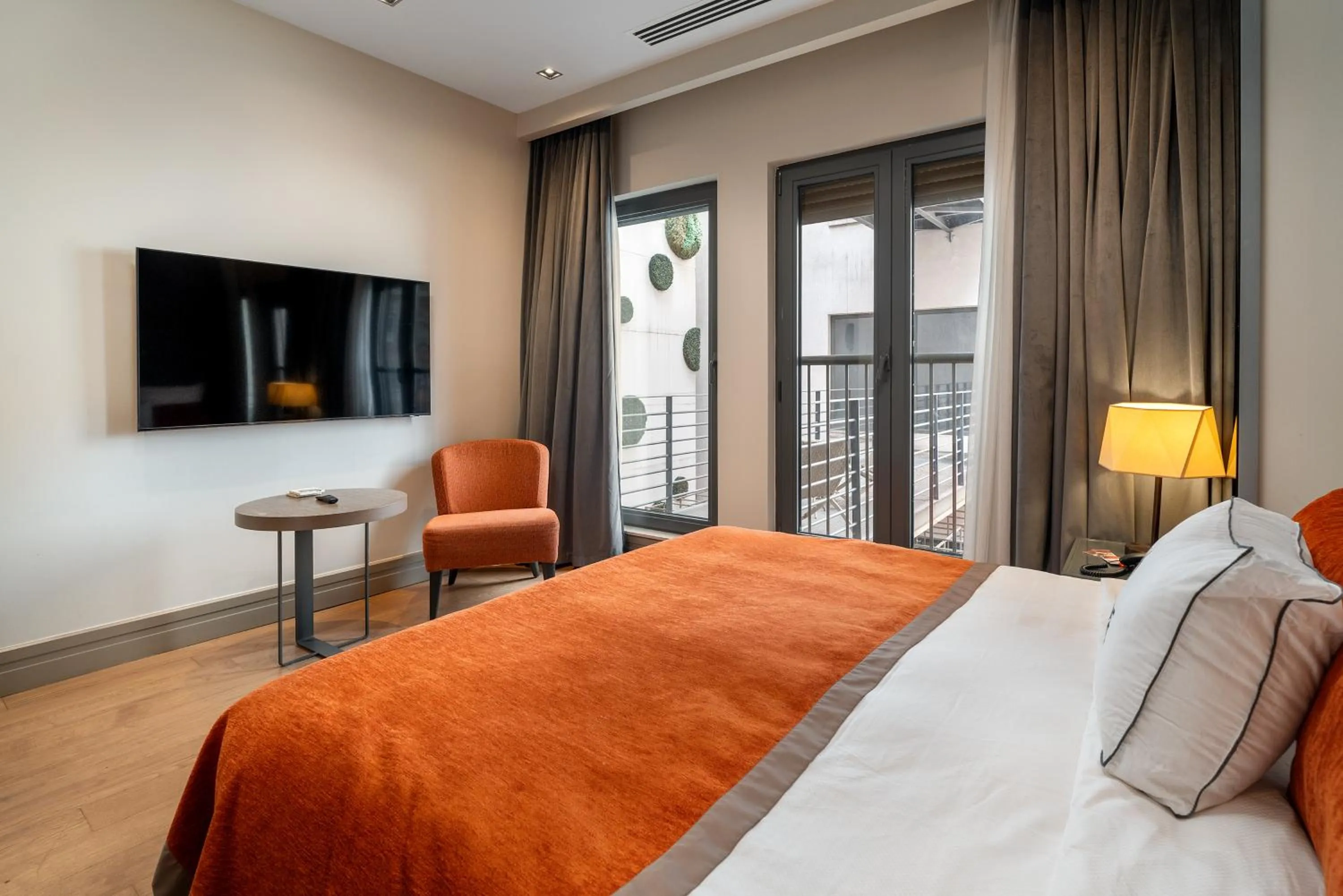 Bed in Sentire Hotels & Residences Taksim
