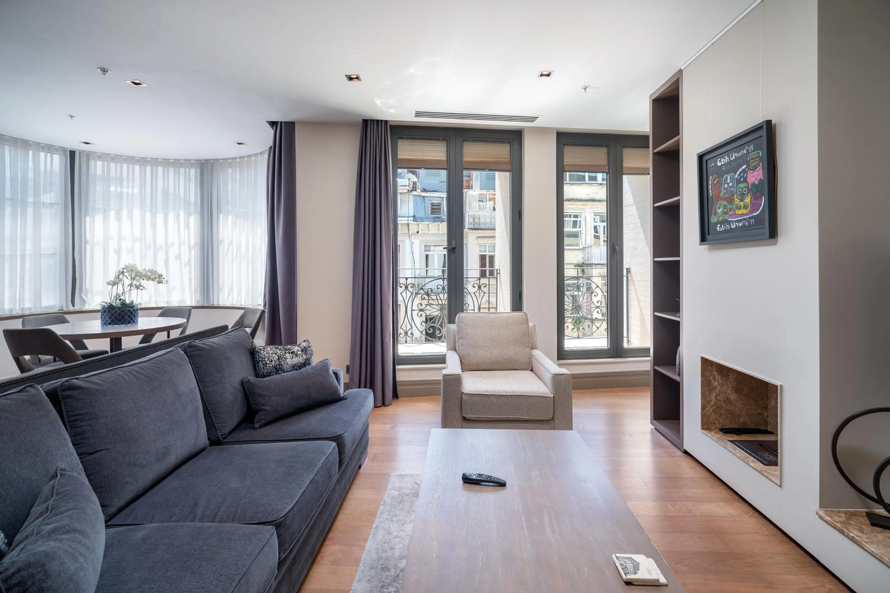 Balcony/Terrace in Sentire Hotels & Residences Taksim