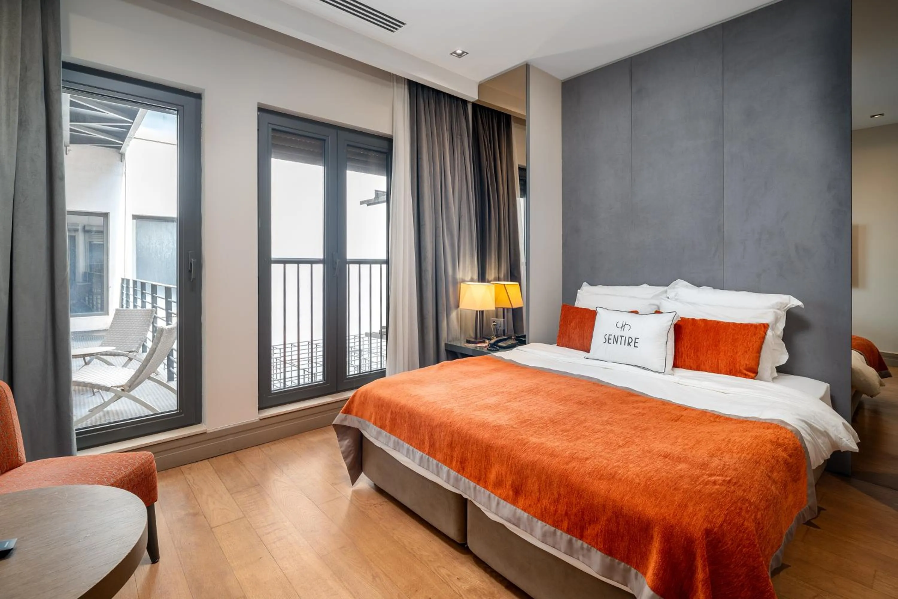 Bed in Sentire Hotels & Residences Taksim