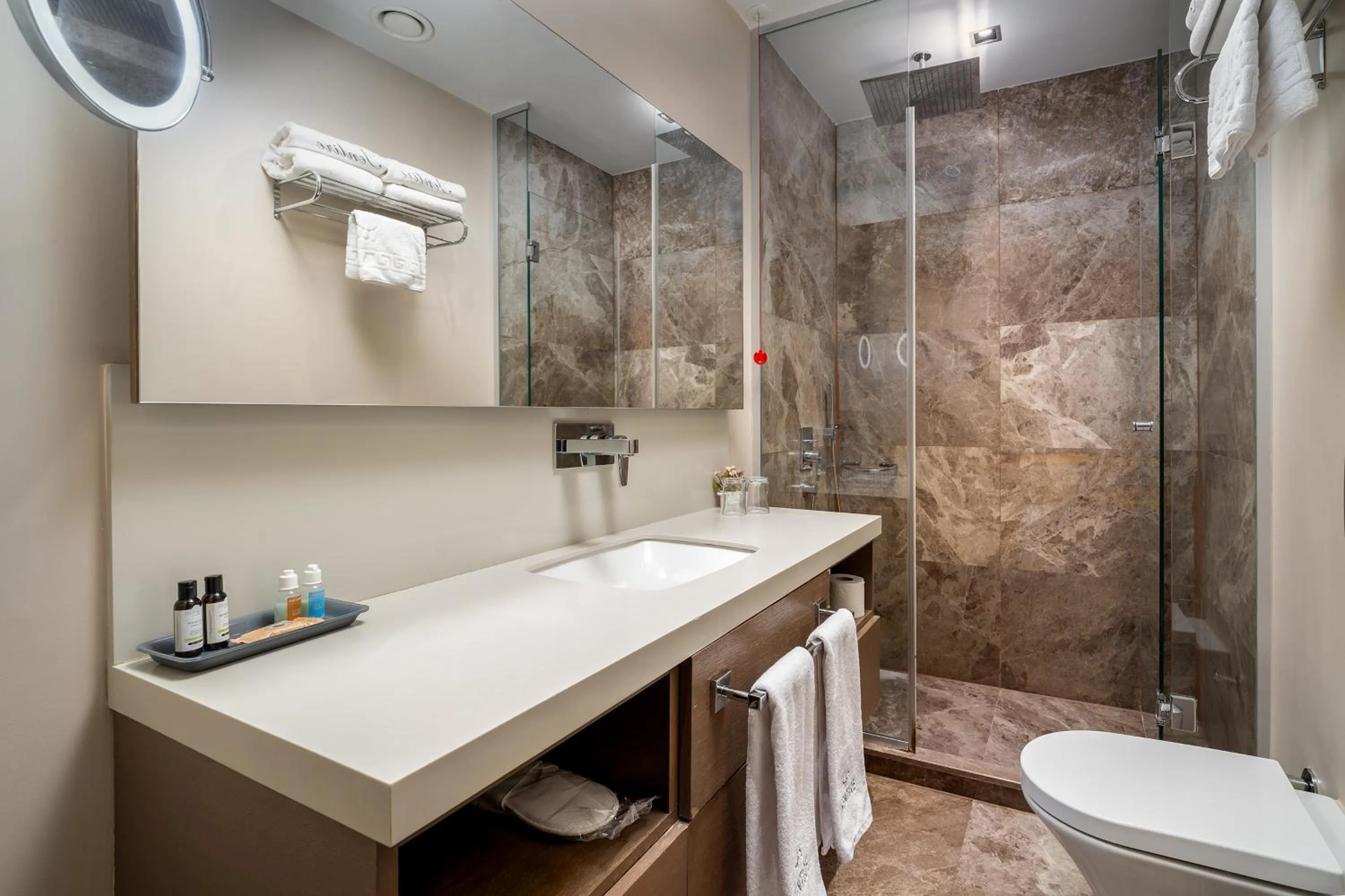Shower in Sentire Hotels & Residences Taksim