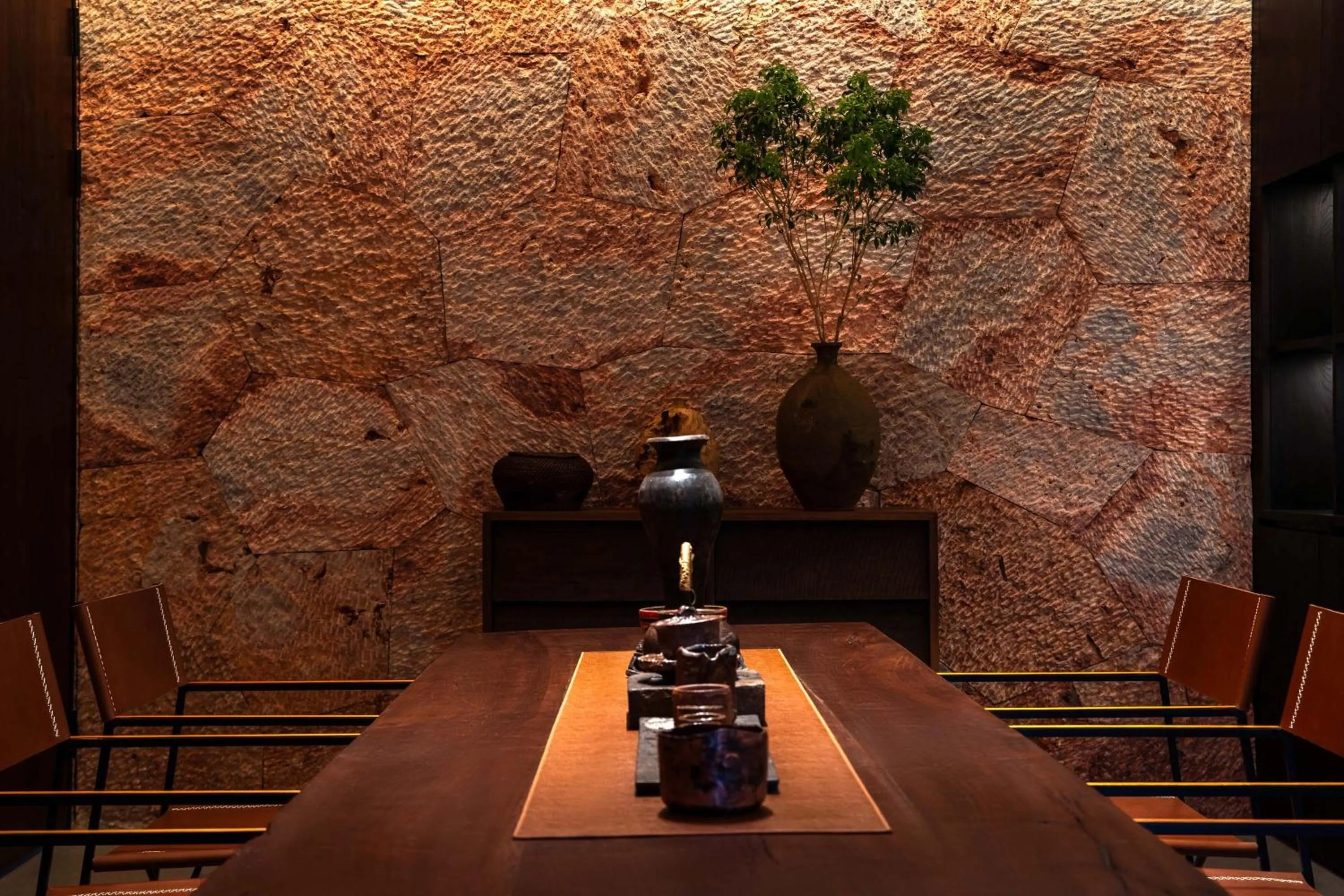 Seating area in Mucheng Xichi Snow Mountain Art Resort Hotel (Baisha Ancient Town Branch)