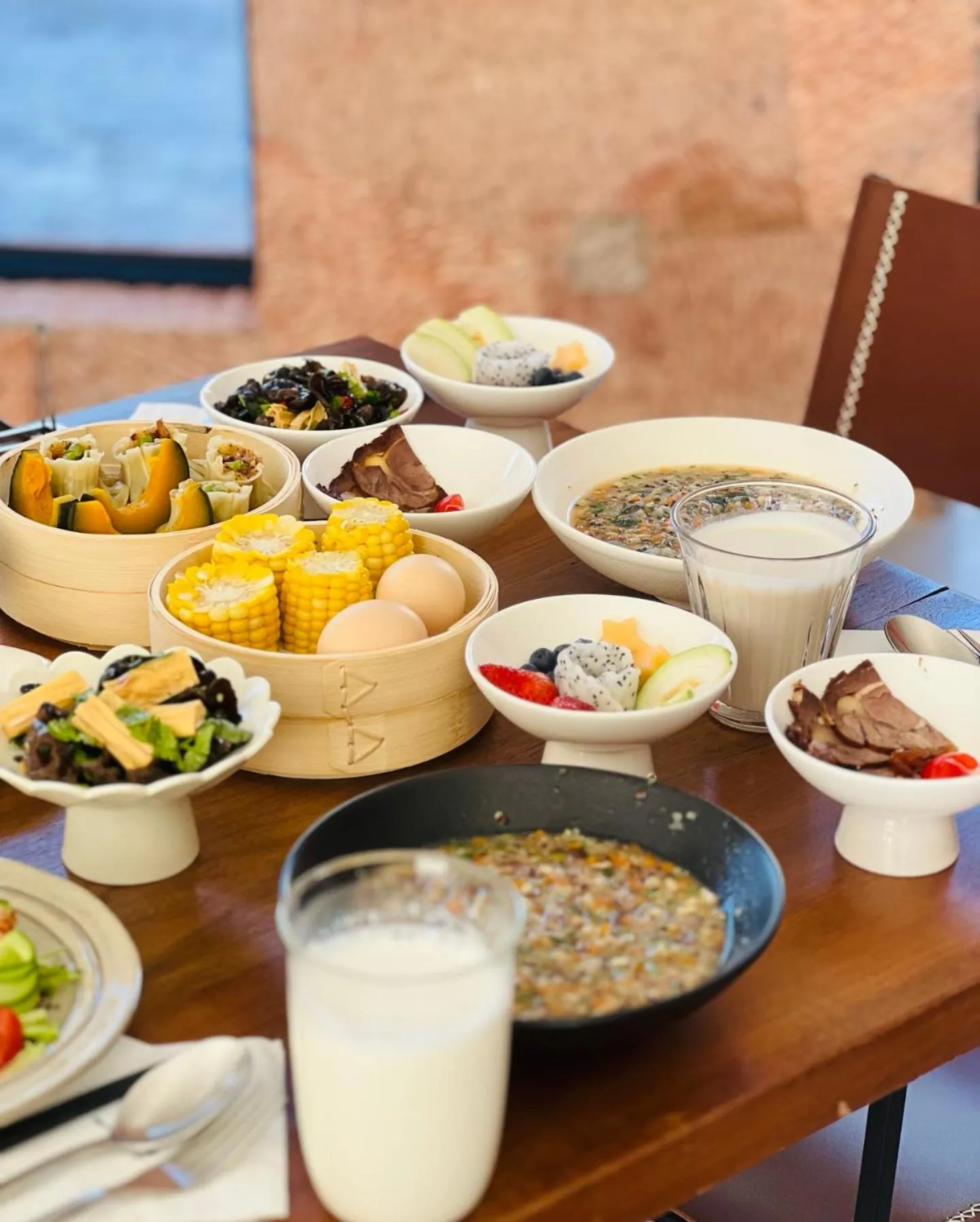 Restaurant/places to eat in Mucheng Xichi Snow Mountain Art Resort Hotel (Baisha Ancient Town Branch)