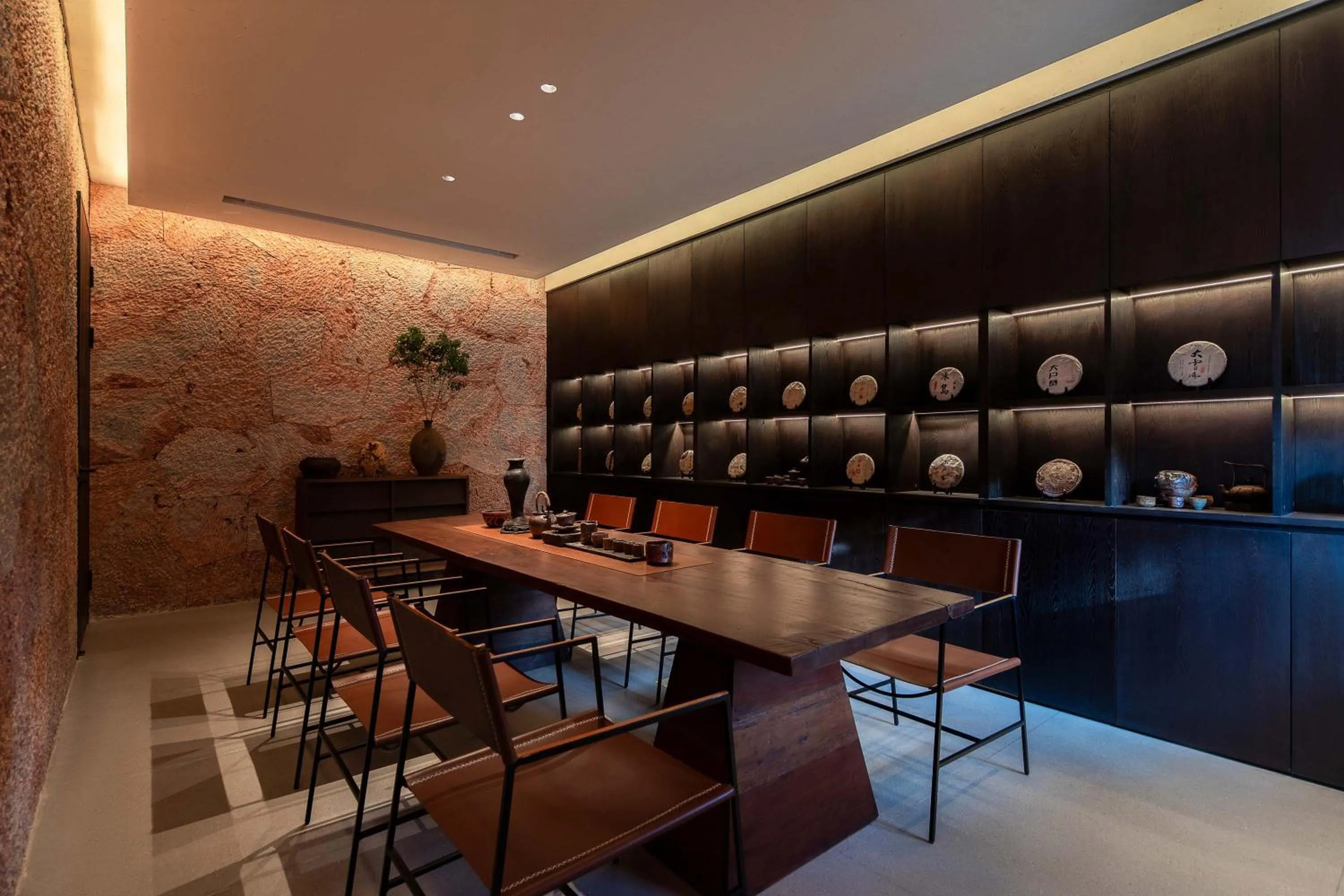 Seating area in Mucheng Xichi Snow Mountain Art Resort Hotel (Baisha Ancient Town Branch)