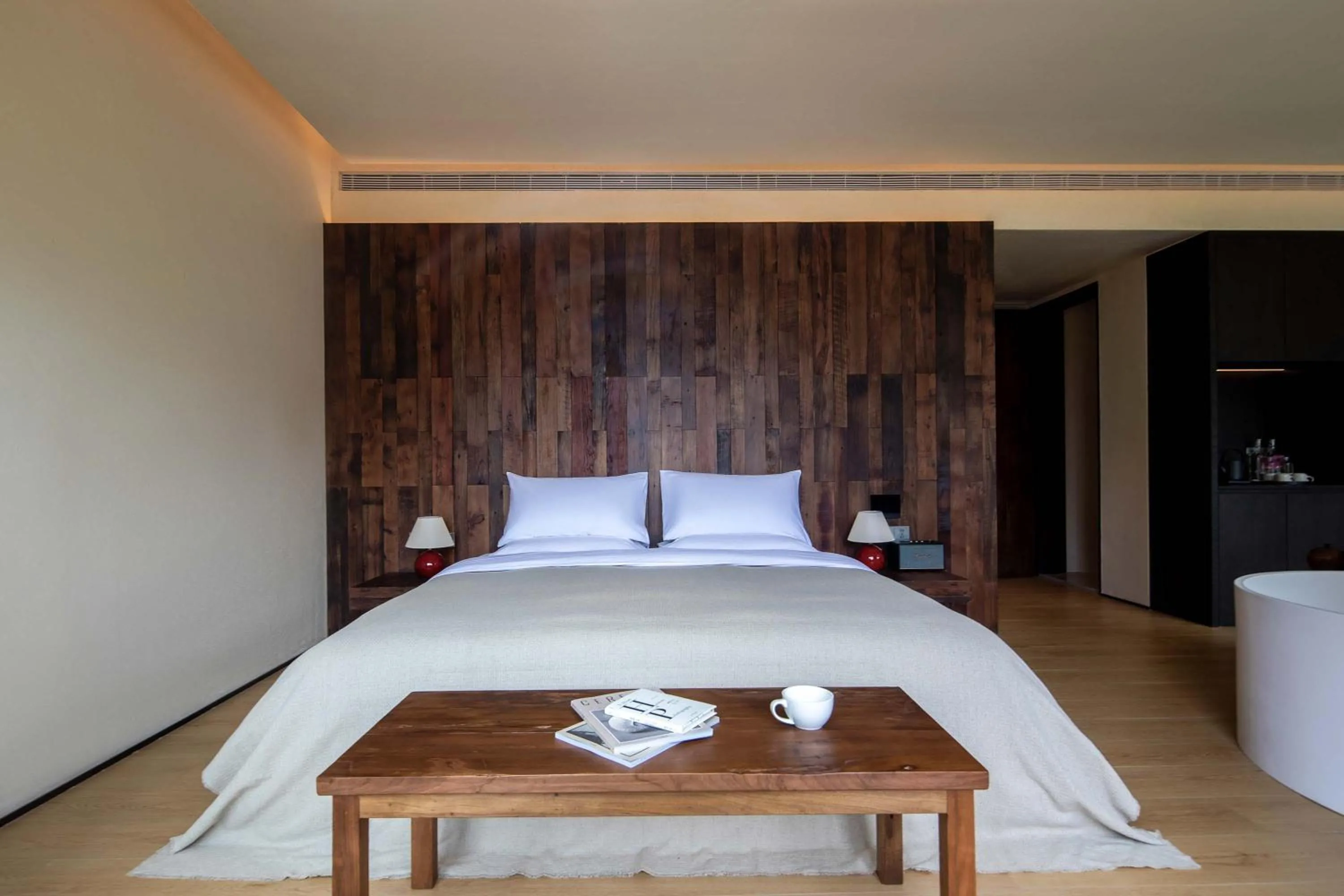Bed in Mucheng Xichi Snow Mountain Art Resort Hotel (Baisha Ancient Town Branch)