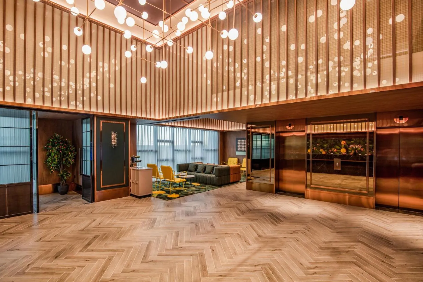 Lobby or reception in Orange Hotel Beijing Changping Future Science City