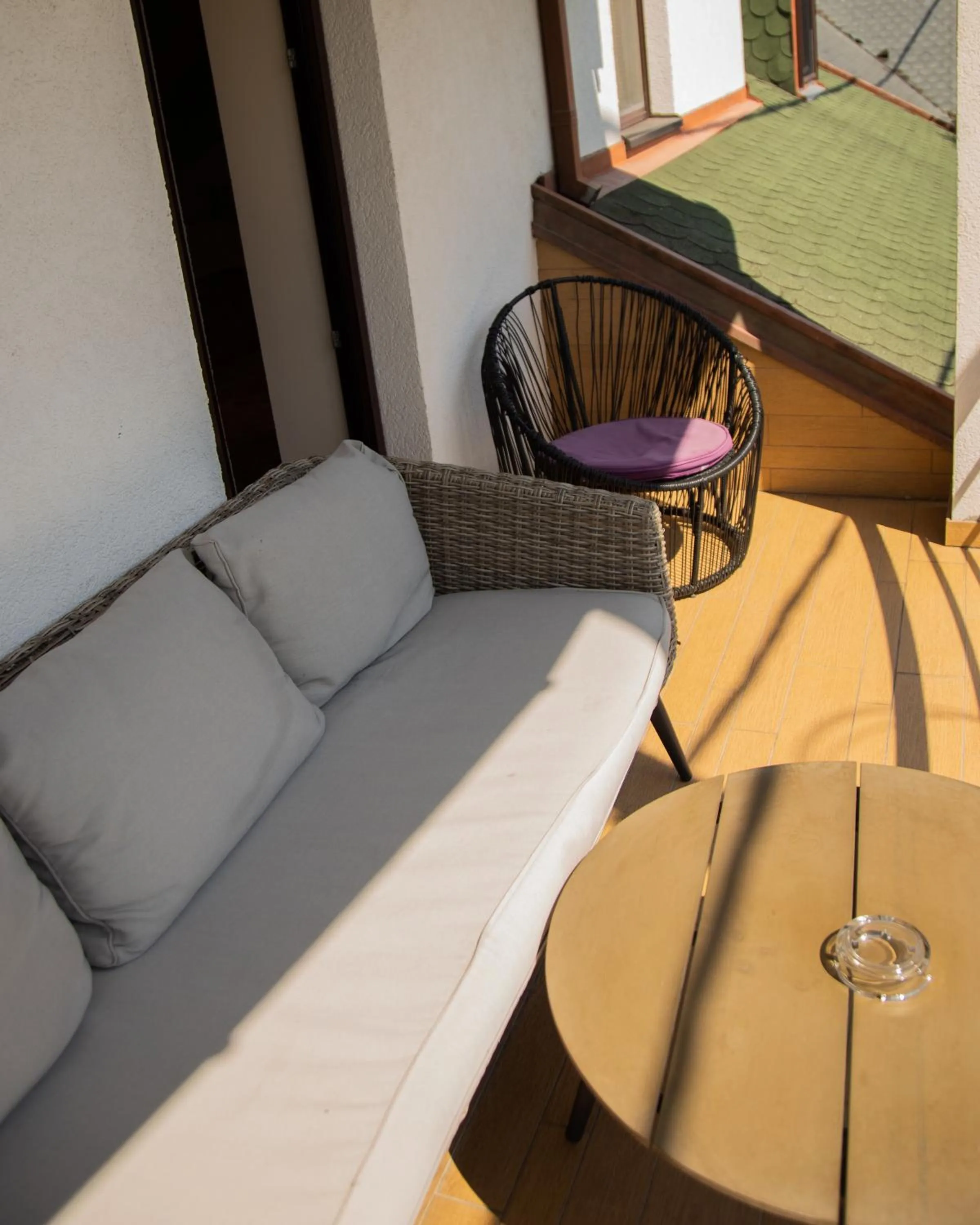 Seating area in Guest House Panorama Aqualux with Free Parking