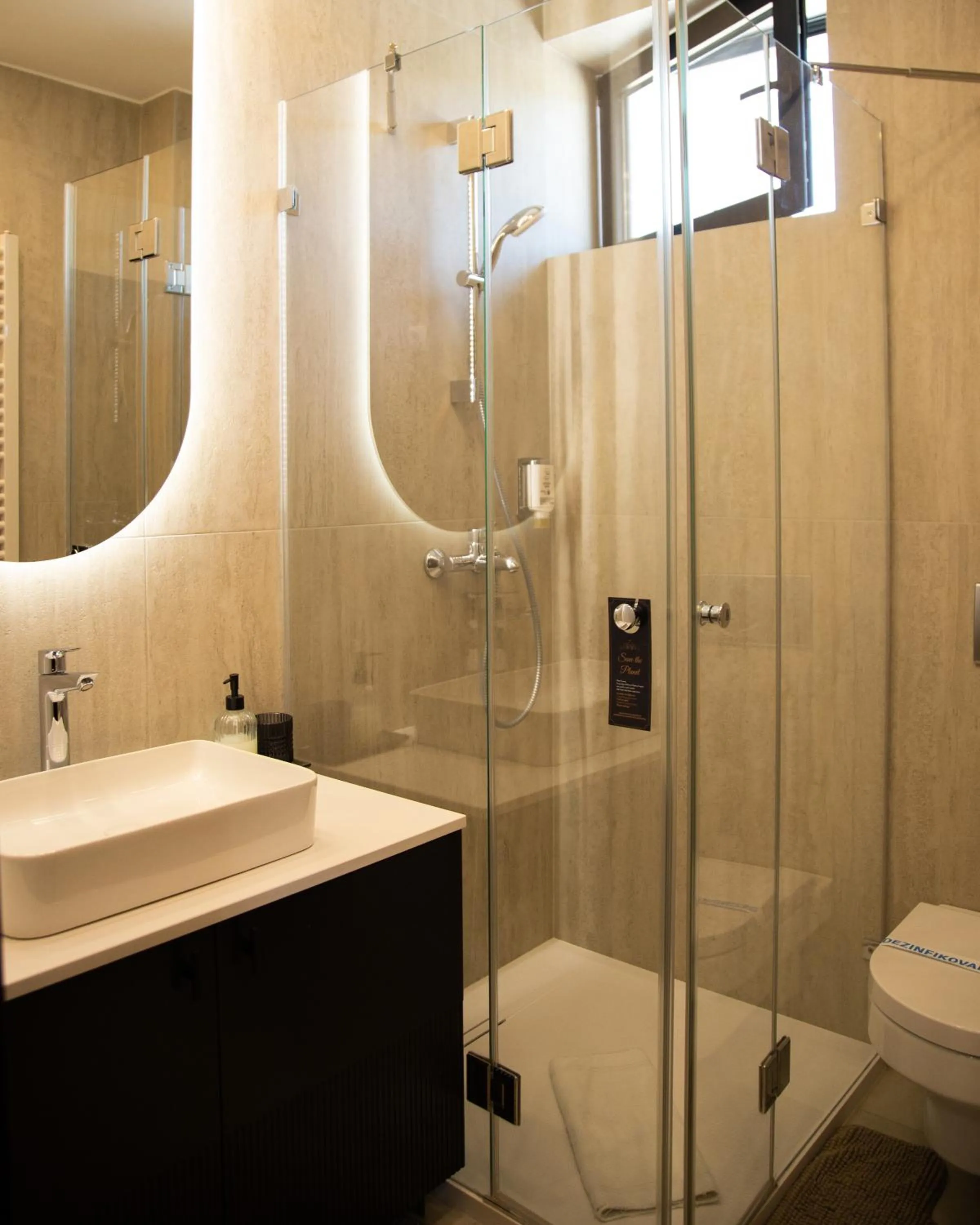 Bathroom in Guest House Panorama Aqualux with Free Parking