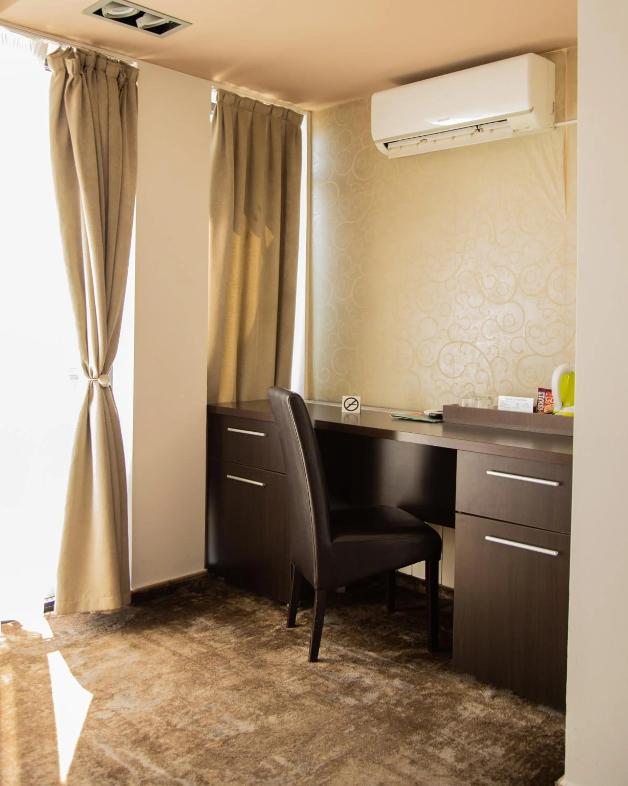 Seating area in Guest House Panorama Aqualux with Free Parking