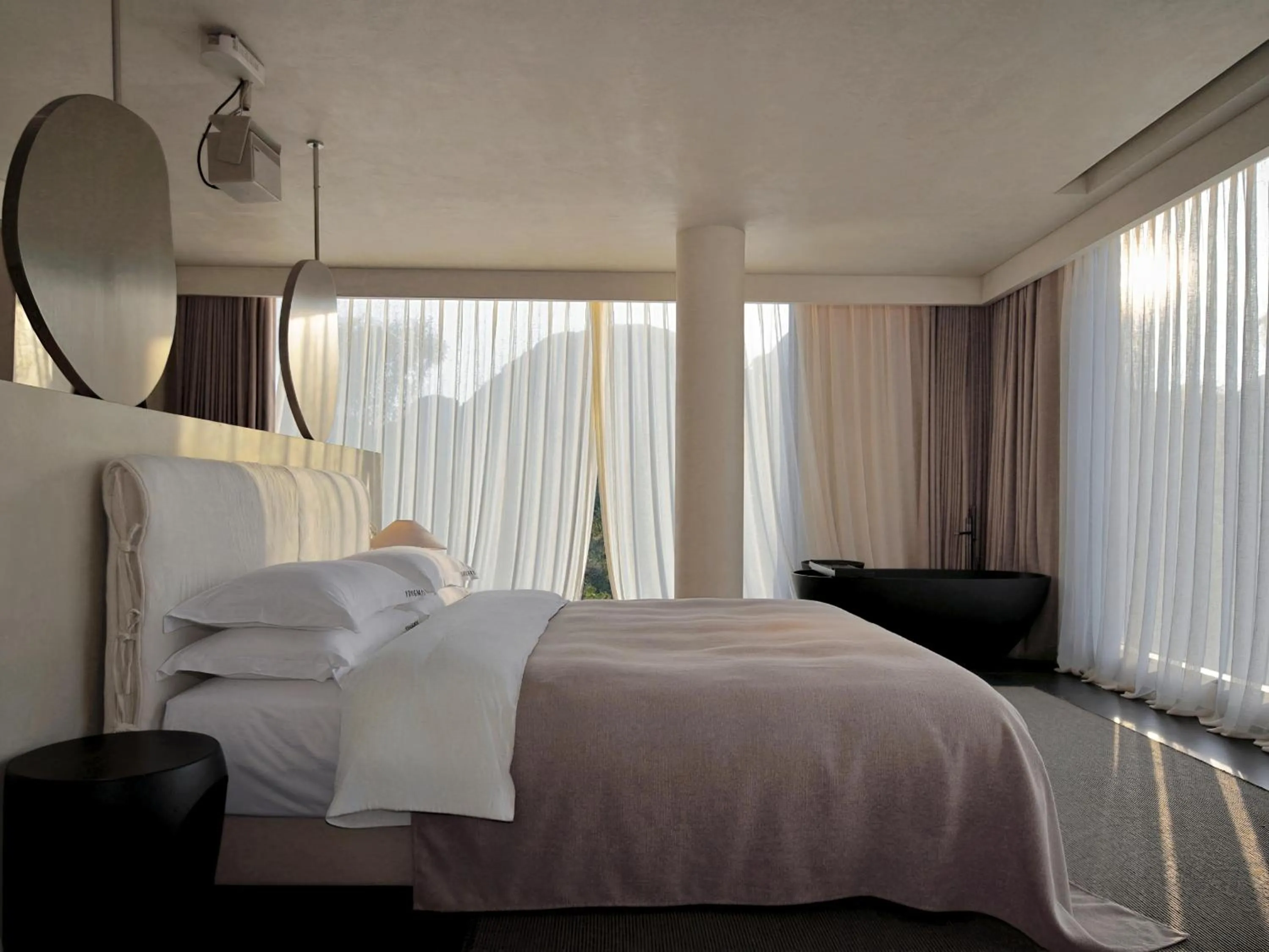 Bed in YINGMAN HOTEL