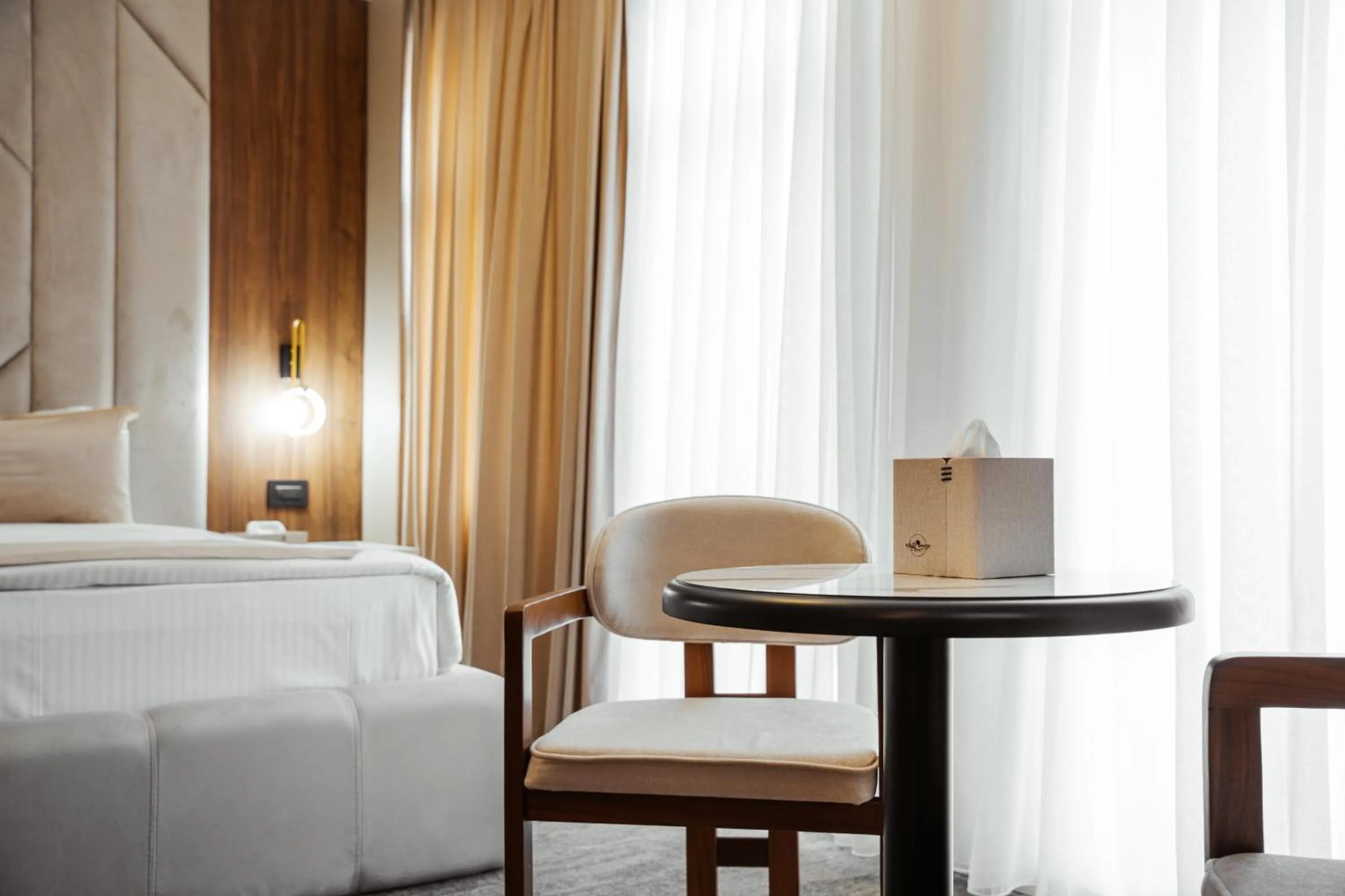 Photo of the whole room, Bed in White Breeze Hotel