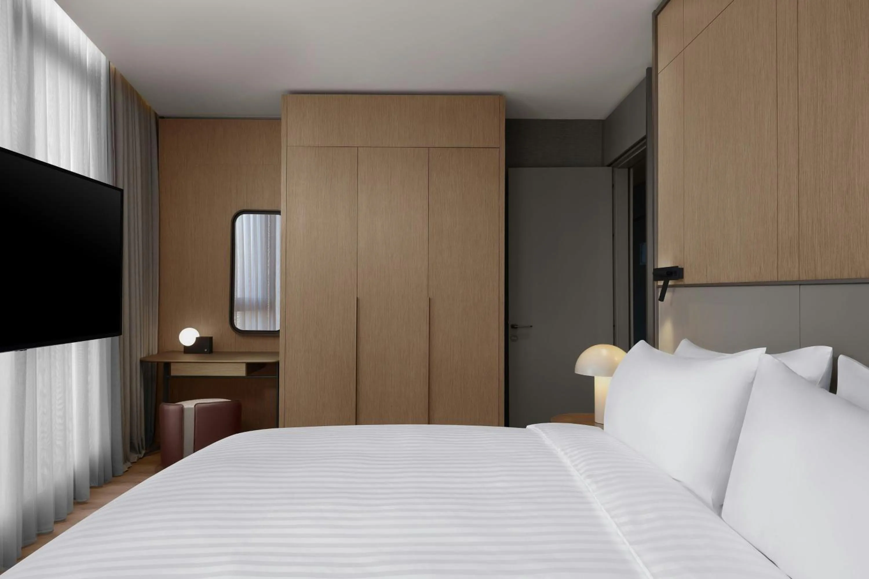 Bedroom, Bed in Marriott Executive Apartments Antalya