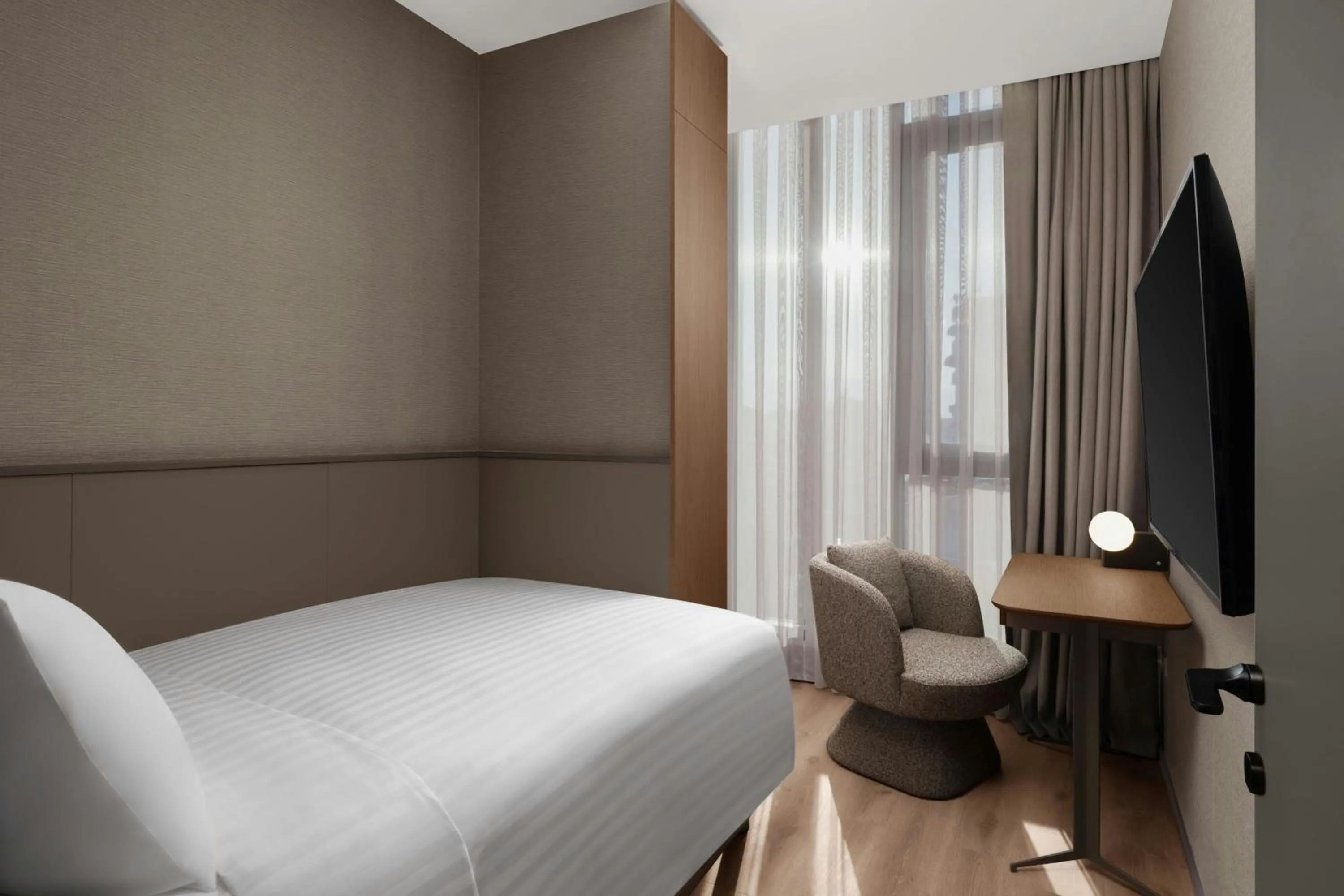 Bedroom, Bed in Marriott Executive Apartments Antalya