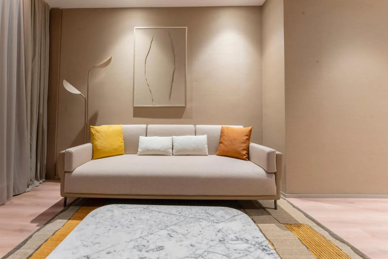 Living room, Bed in Marriott Executive Apartments Antalya