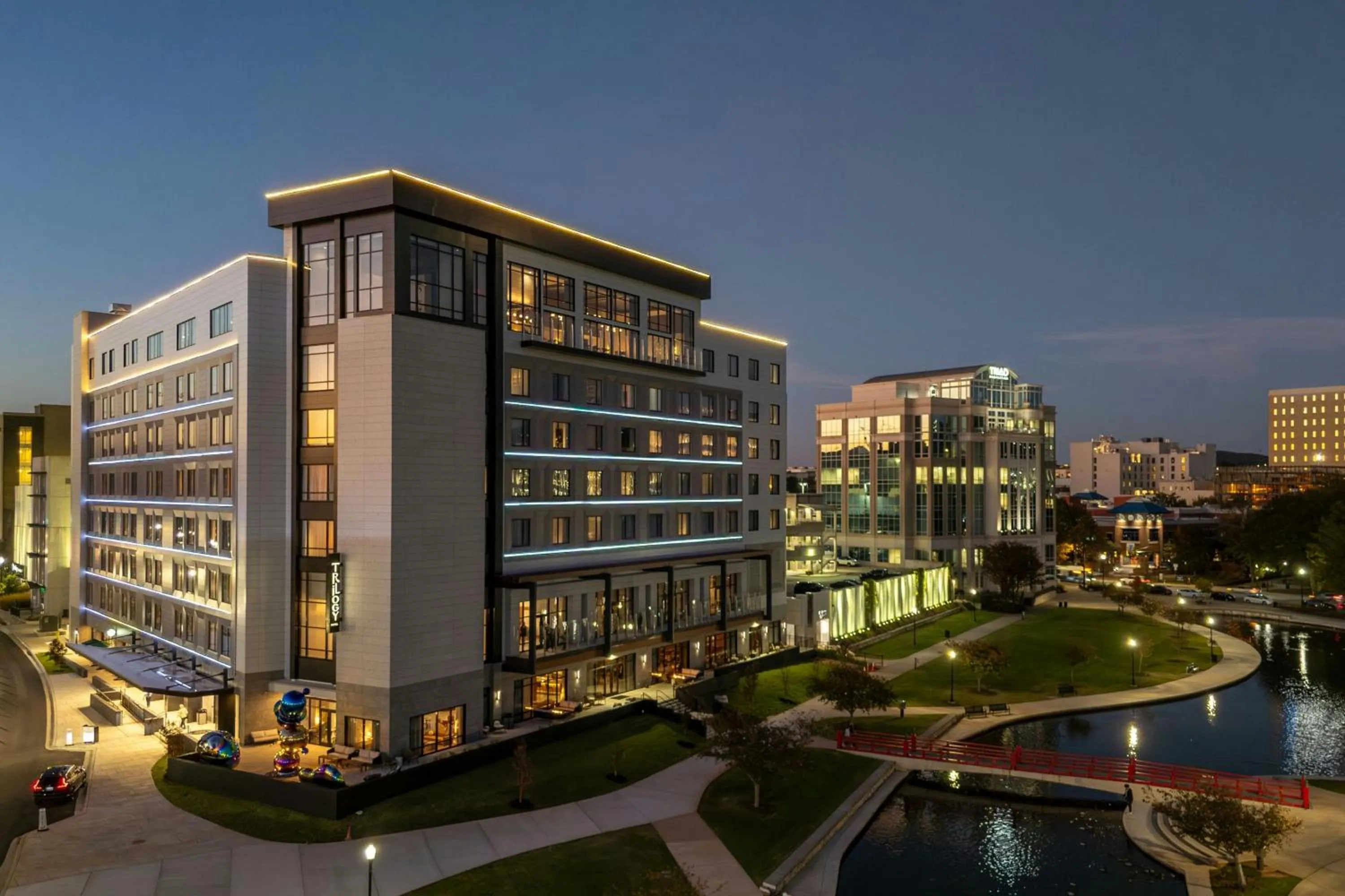 Property building in Trilogy Hotel Huntsville, Autograph Collection